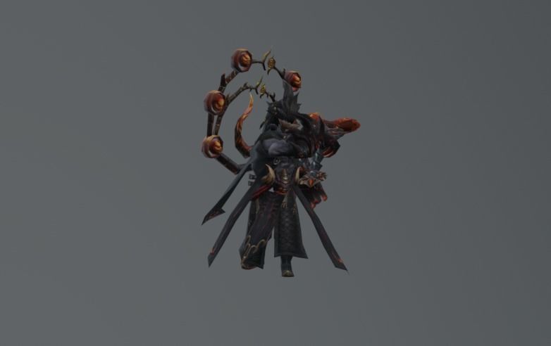 HERO KNIGHT 10 LOW POLY CREATURE Low-poly 3D model Low-poly 3D model_4