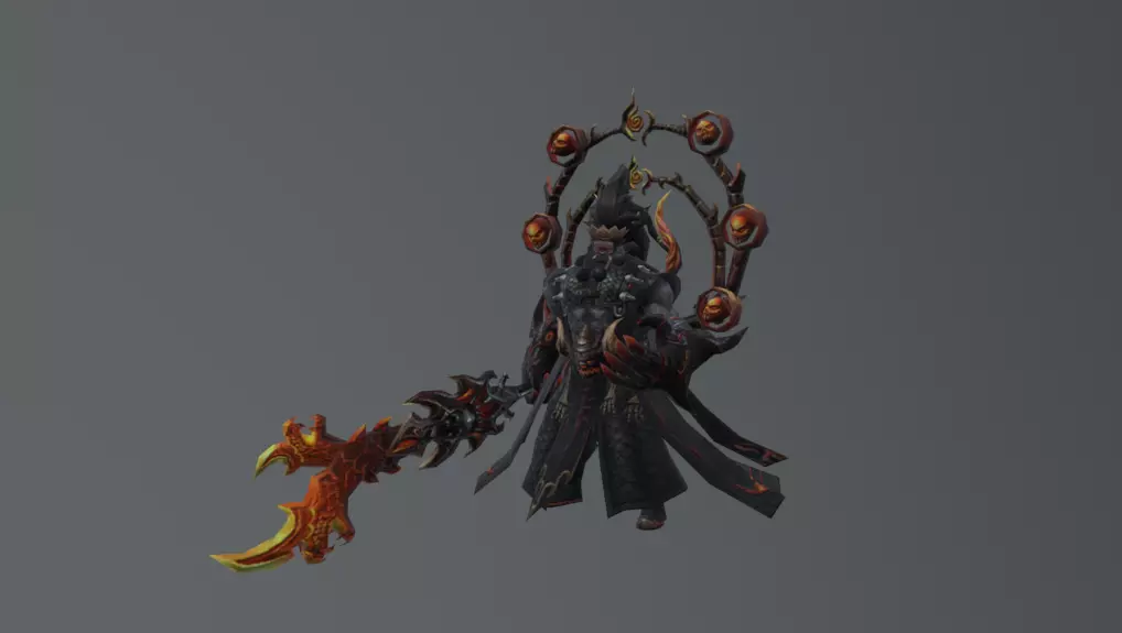 HERO KNIGHT 10 LOW POLY CREATURE Low-poly 3D model Low-poly 3D model_0