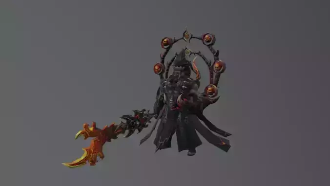 HERO KNIGHT 10 LOW POLY CREATURE Low-poly 3D model
