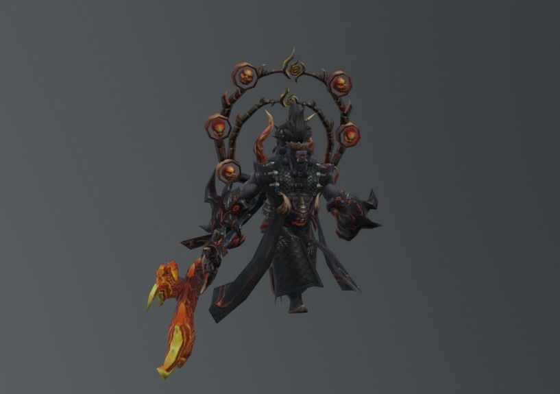 HERO KNIGHT 10 LOW POLY CREATURE Low-poly 3D model Low-poly 3D model_2