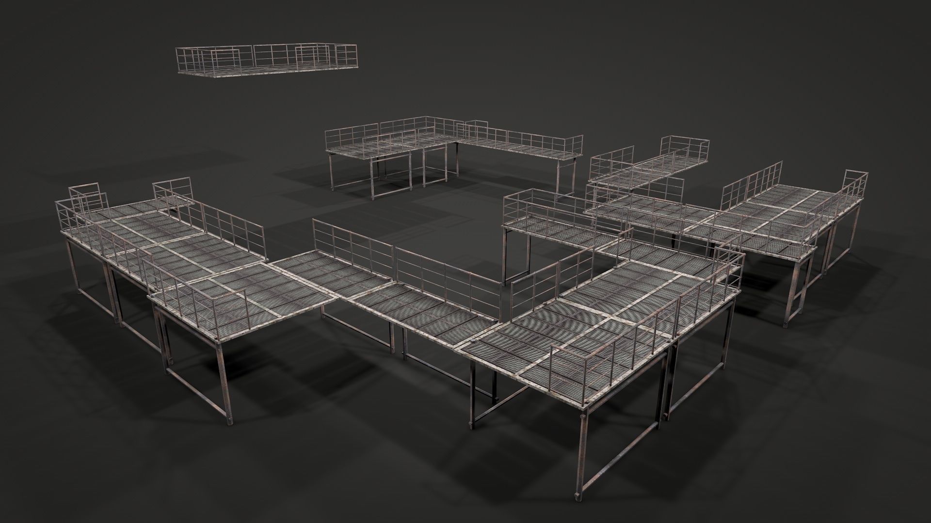 Survival Container Shelter v2 3D model_29