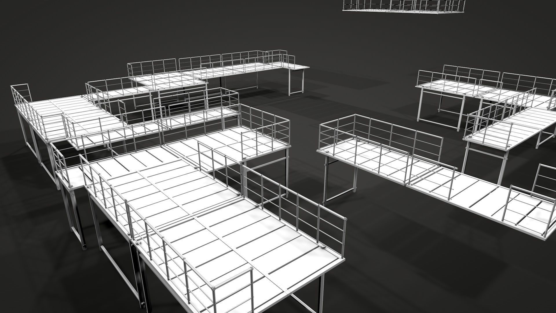 Survival Container Shelter v2 3D model_30