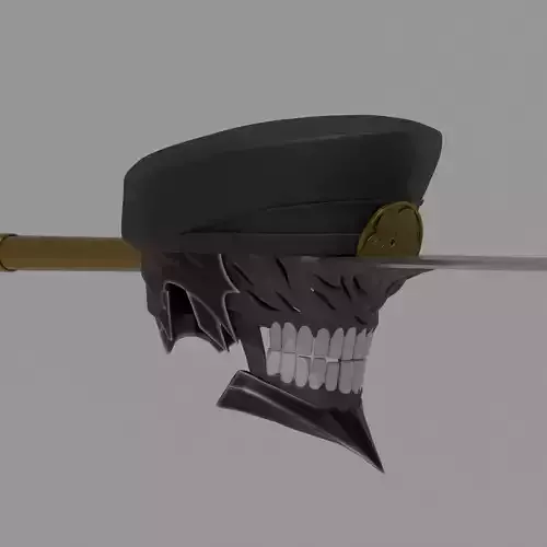 Anime Accurate Katana Man Cosplay 3D print model