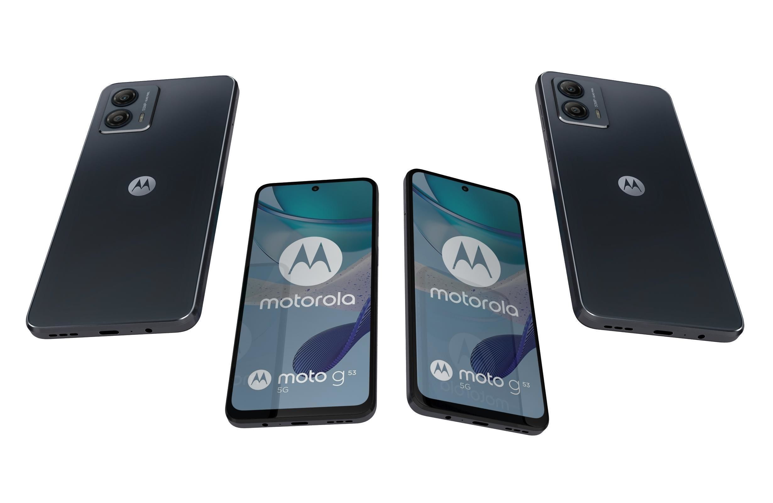 Motorola Moto G53 And G73 3D model_9