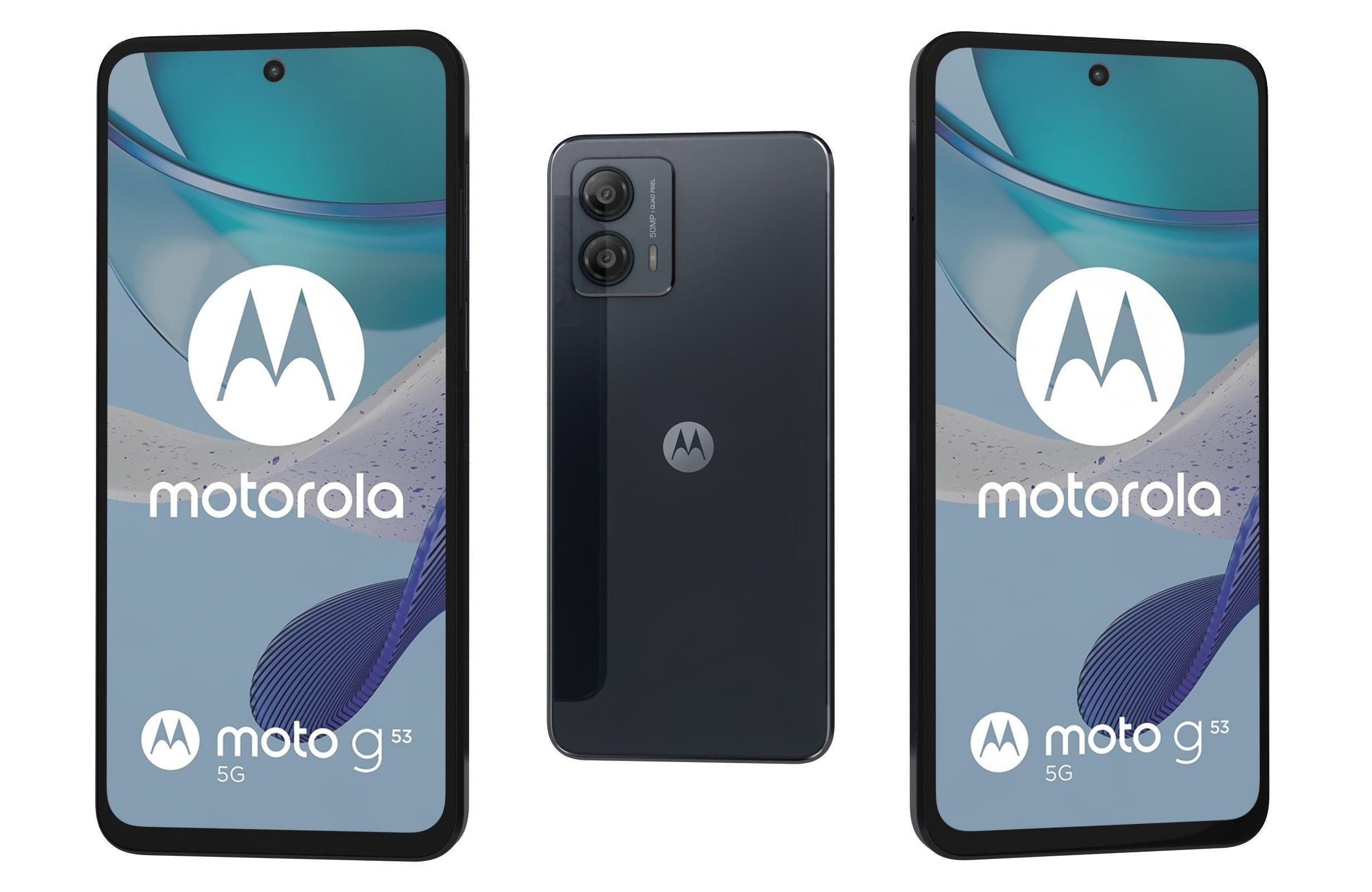Motorola Moto G53 And G73 3D model_2