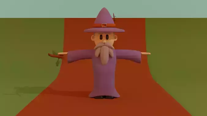 Wizard stylized