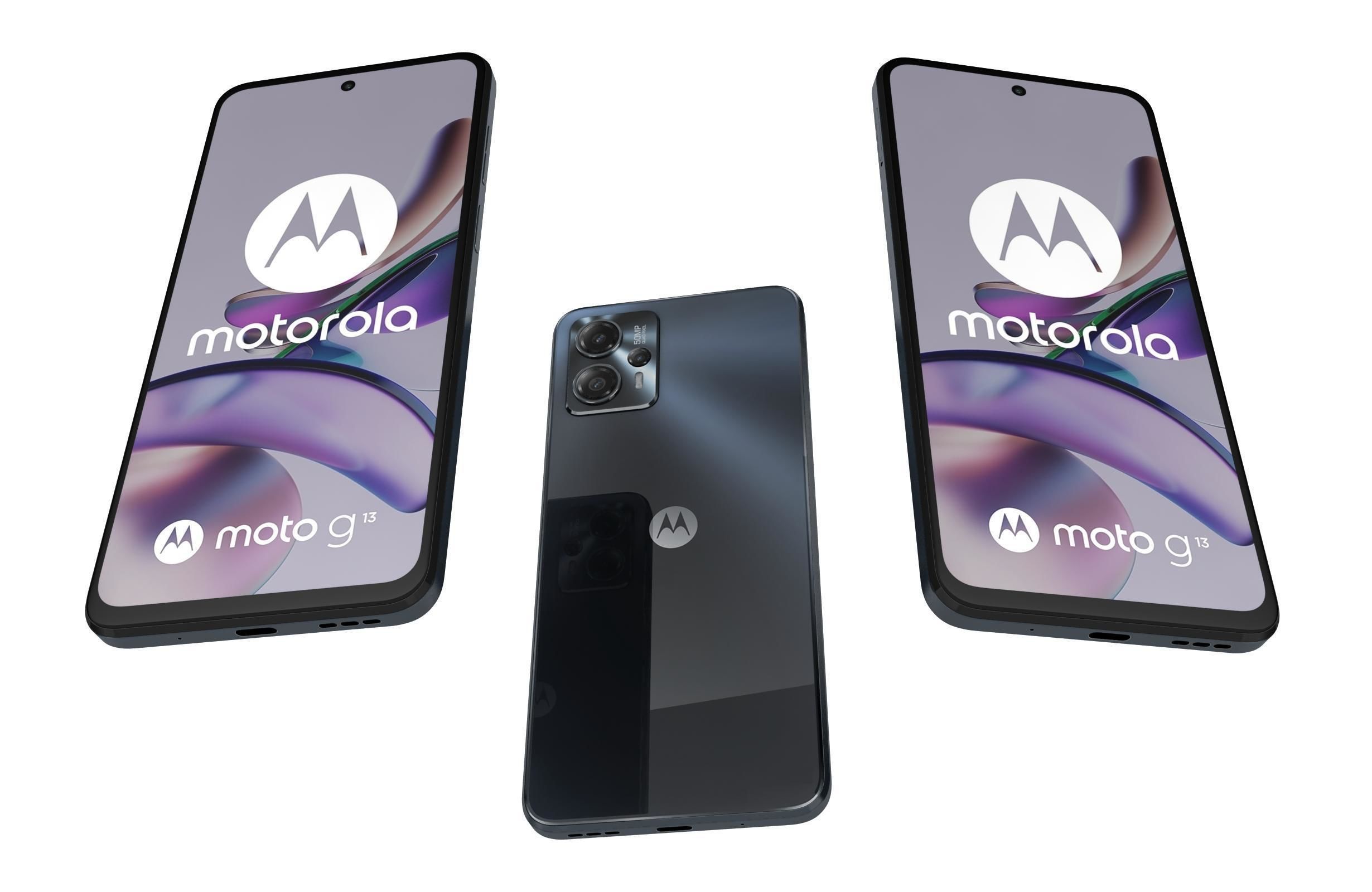 Motorola Moto G13 And G23 3D model_17