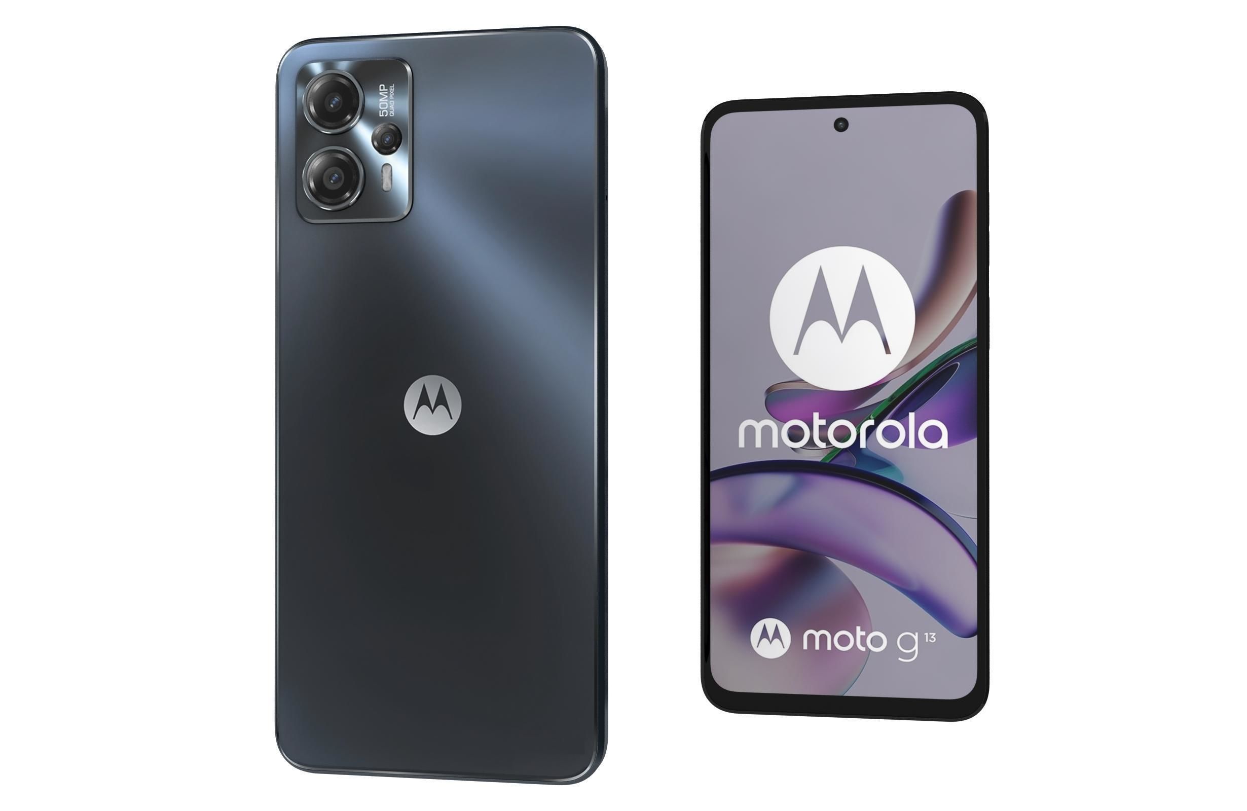 Motorola Moto G13 And G23 3D model_32