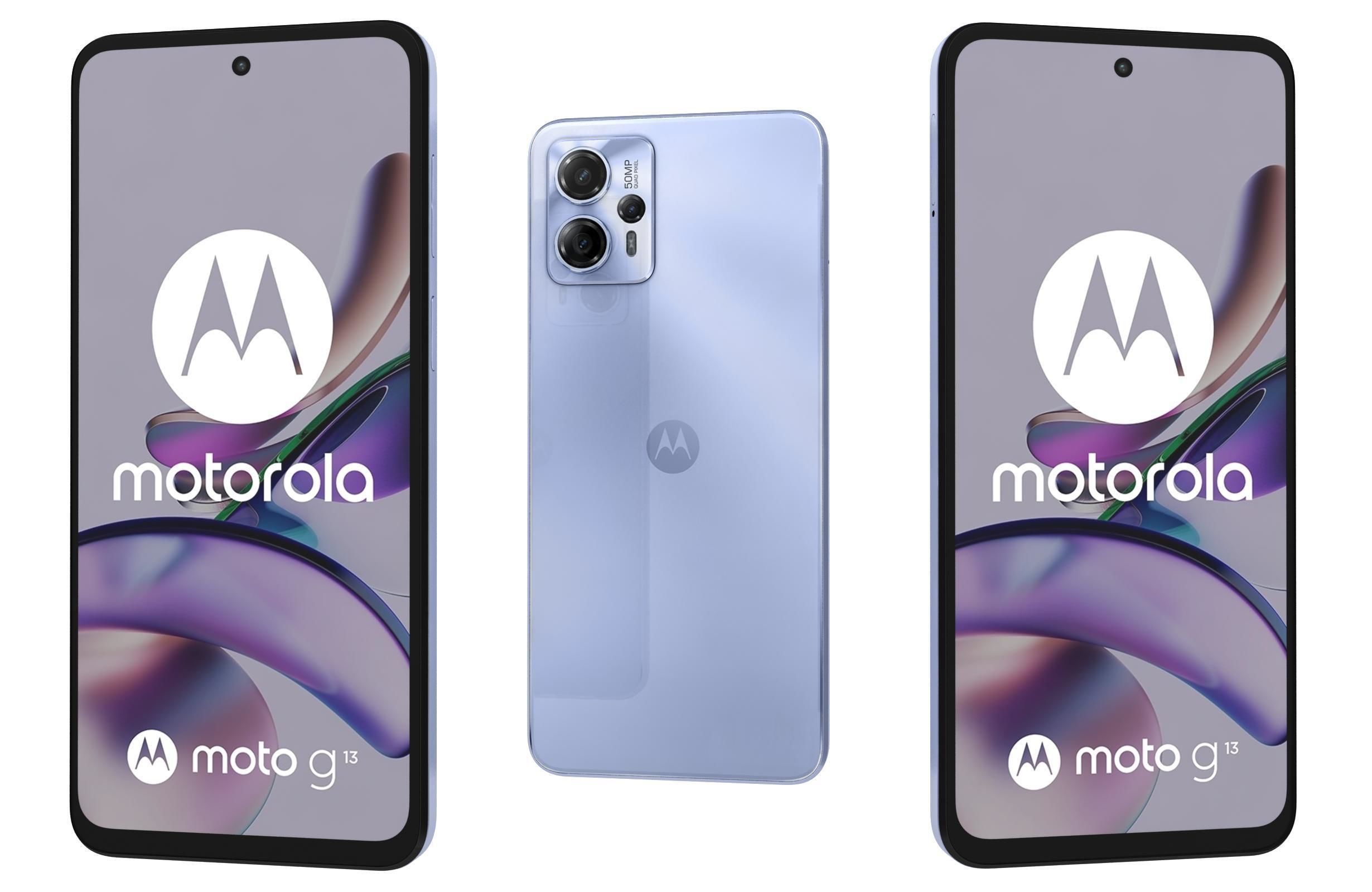 Motorola Moto G13 And G23 3D model_3