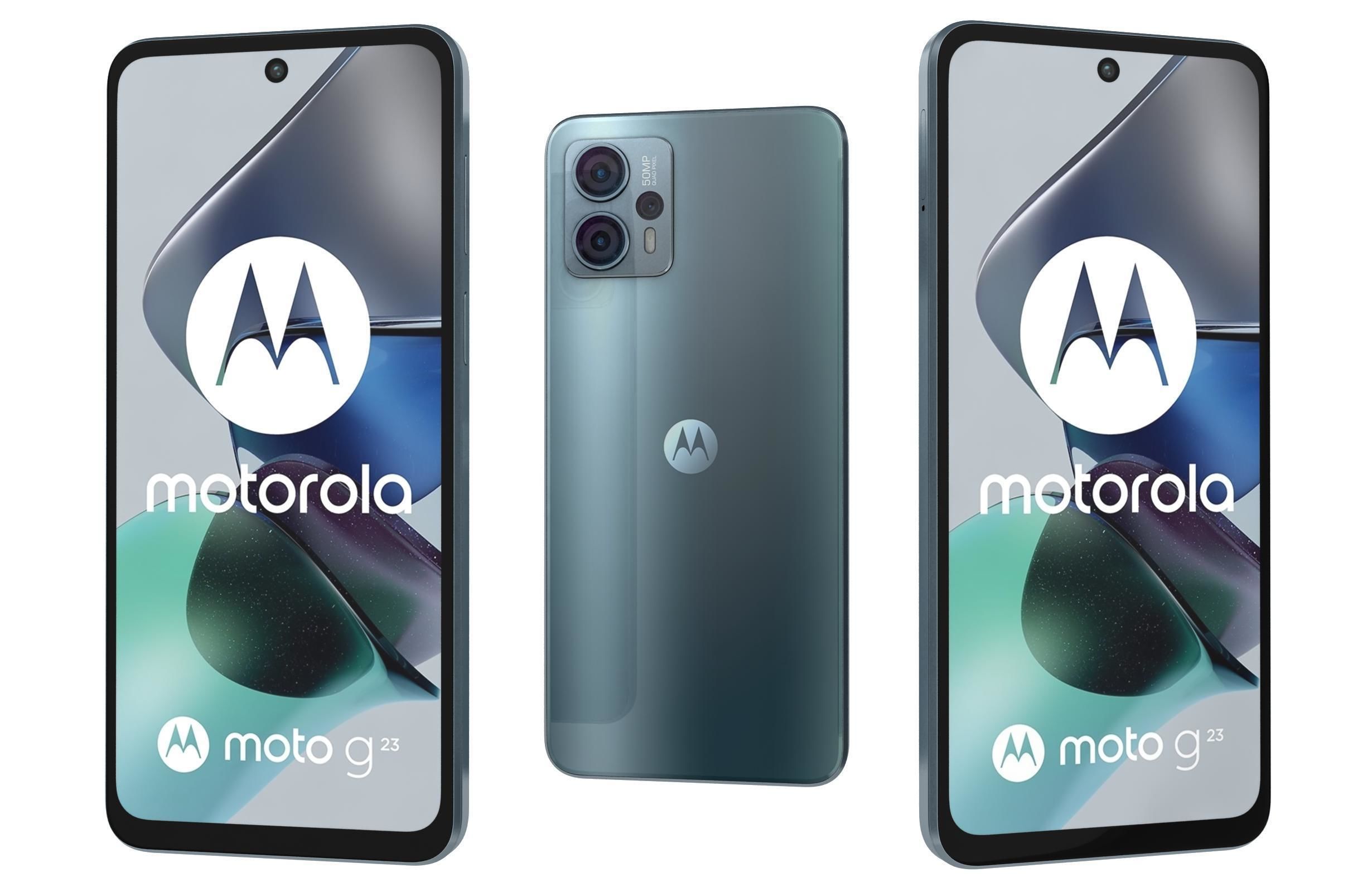 Motorola Moto G13 And G23 3D model_47
