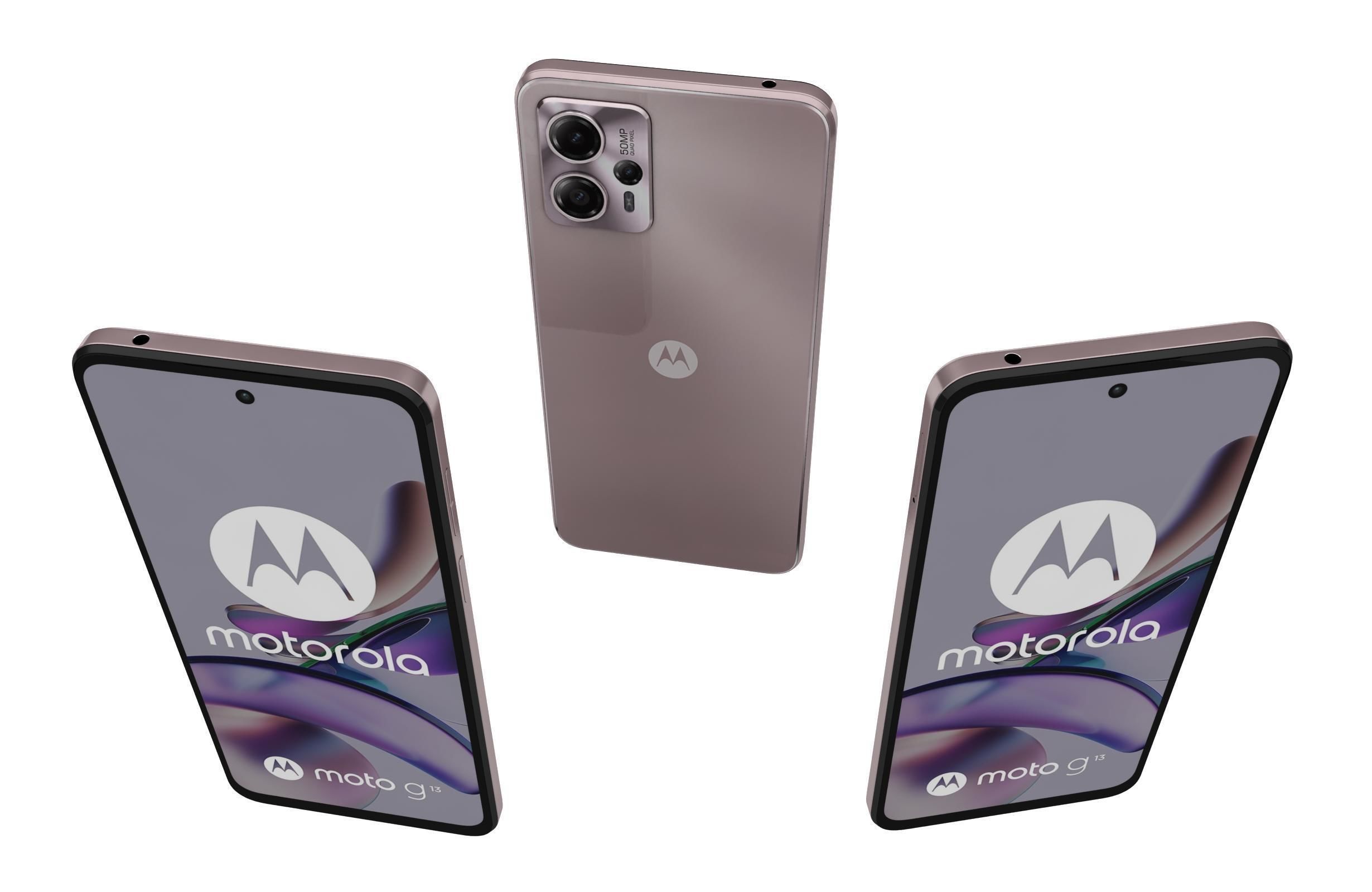 Motorola Moto G13 And G23 3D model_13