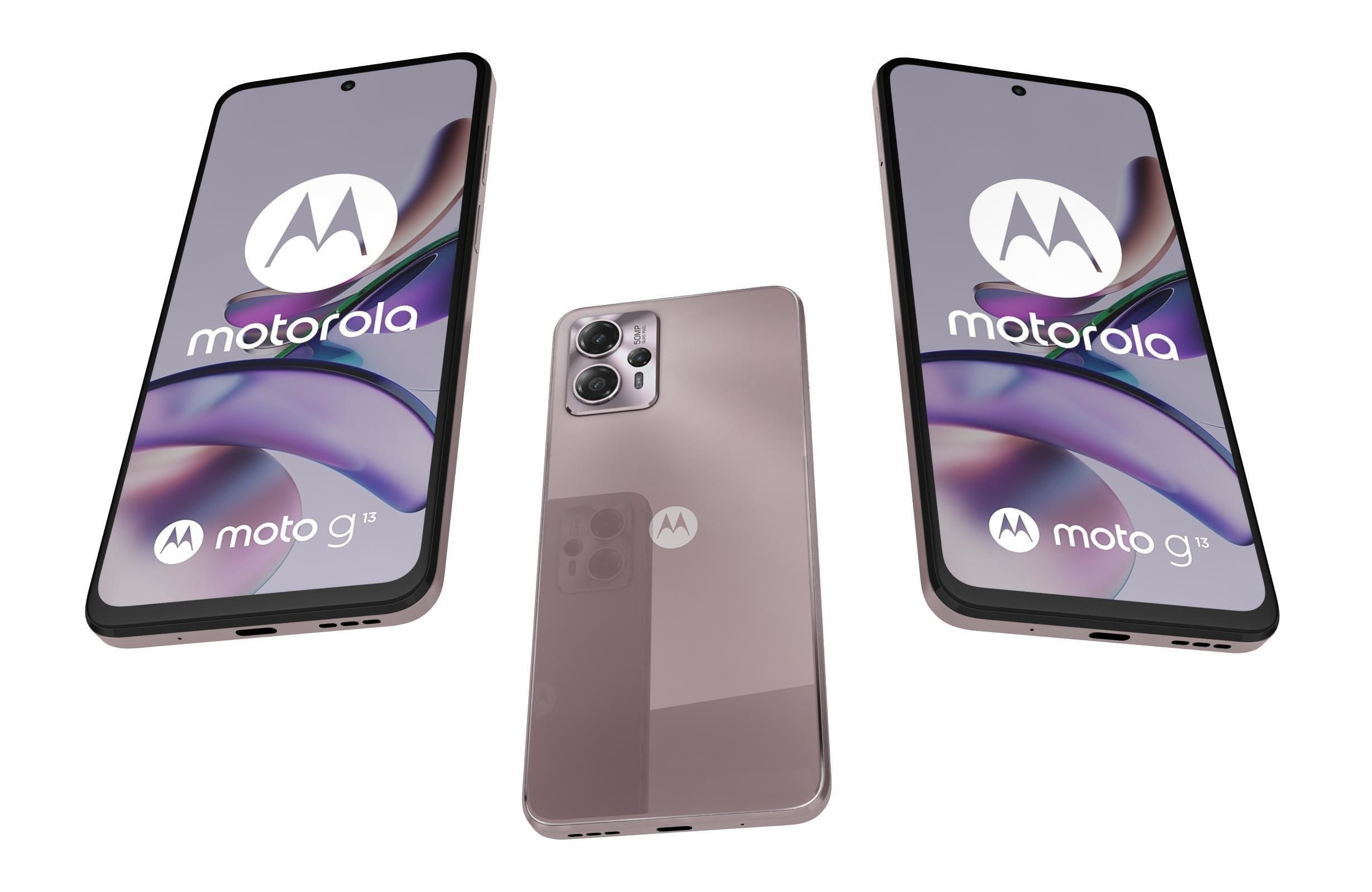 Motorola Moto G13 And G23 3D model_16