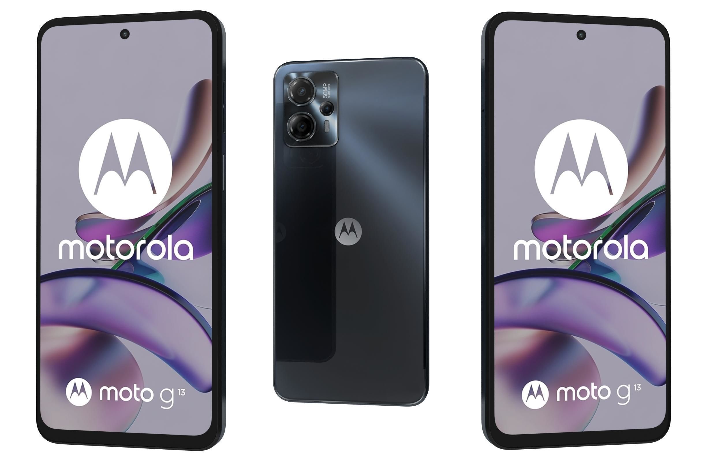 Motorola Moto G13 And G23 3D model_2