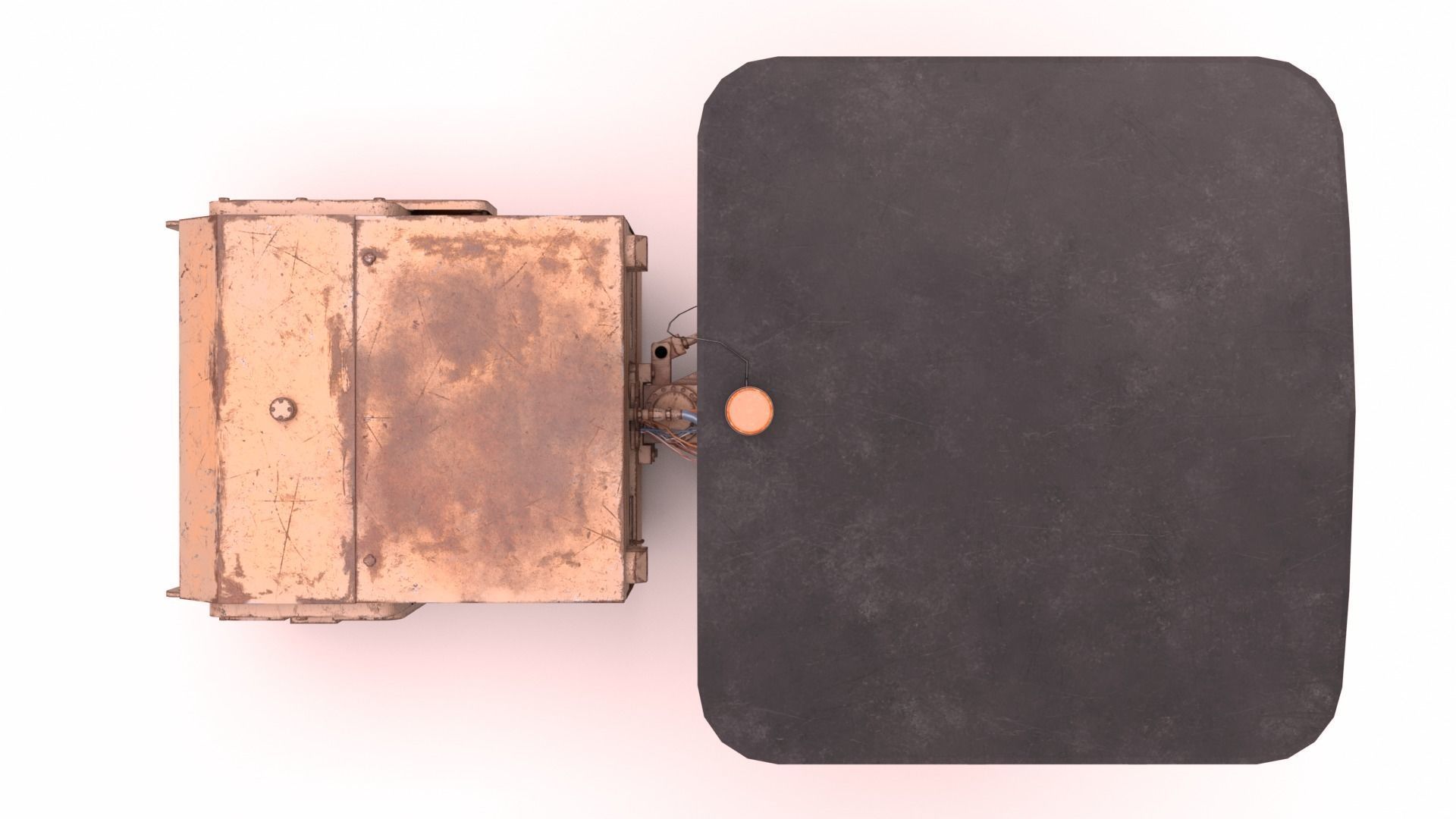 Construction roller Blender file 3D model_7