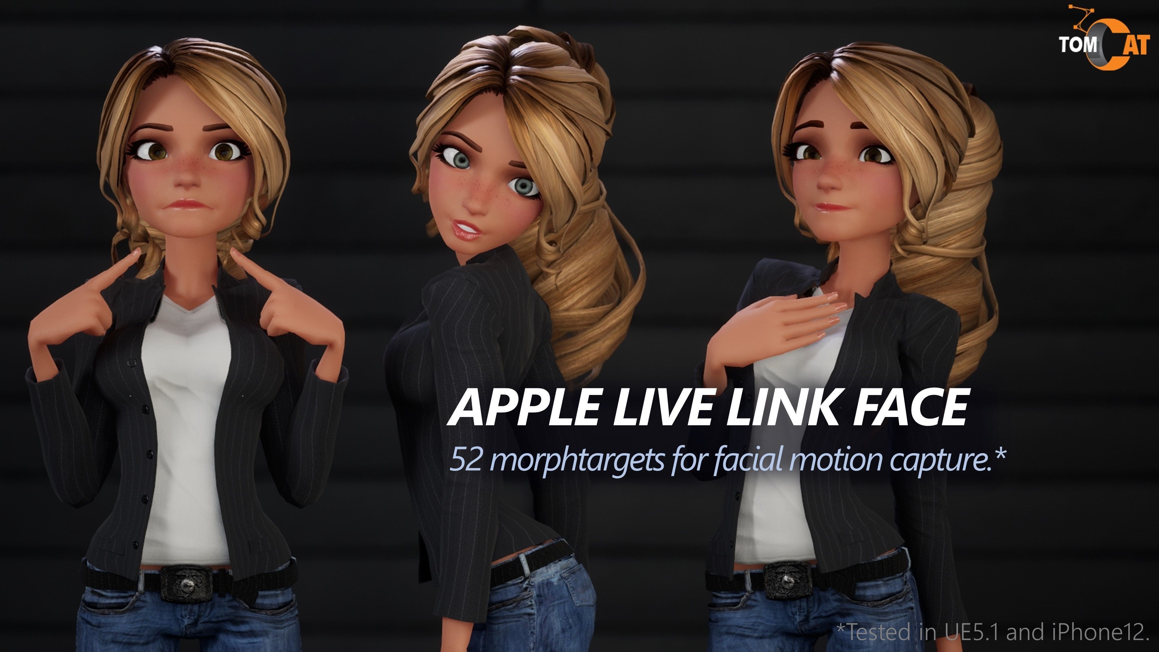 SGT SARA MODULAR DETECTIVE FOR UNREAL ENGINE Low-poly 3D model_10