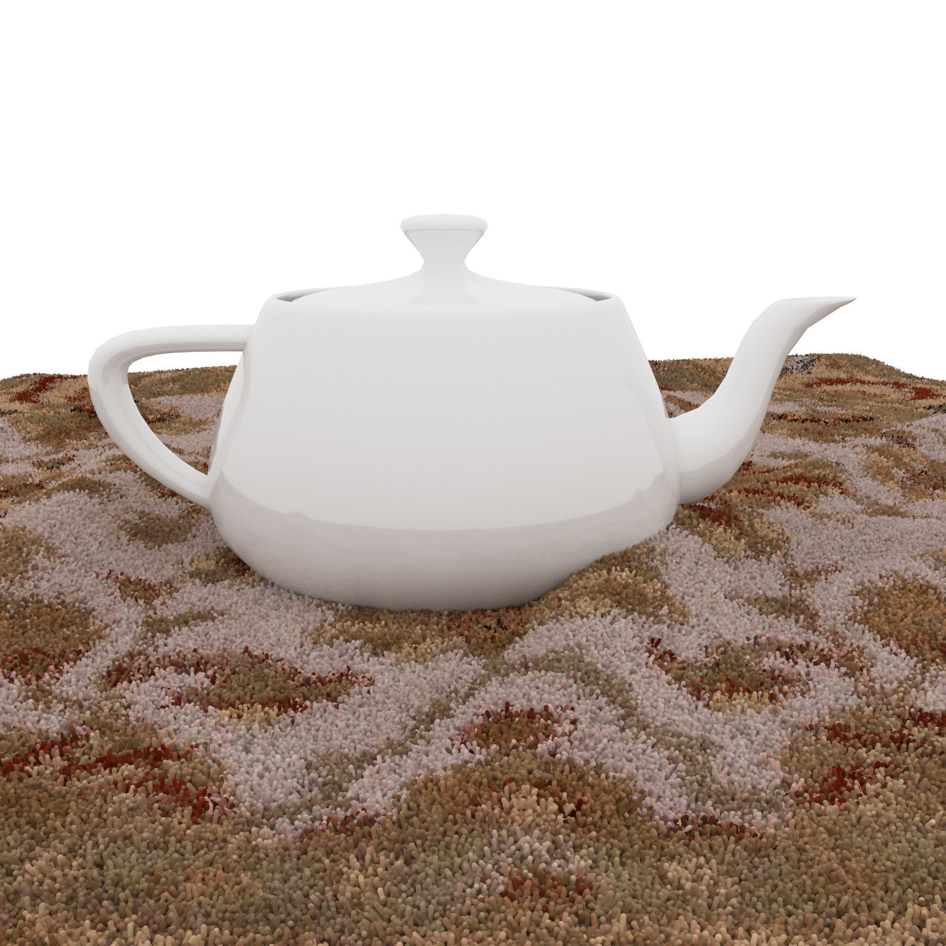 Rugs No 845 Low-poly 3D model_8