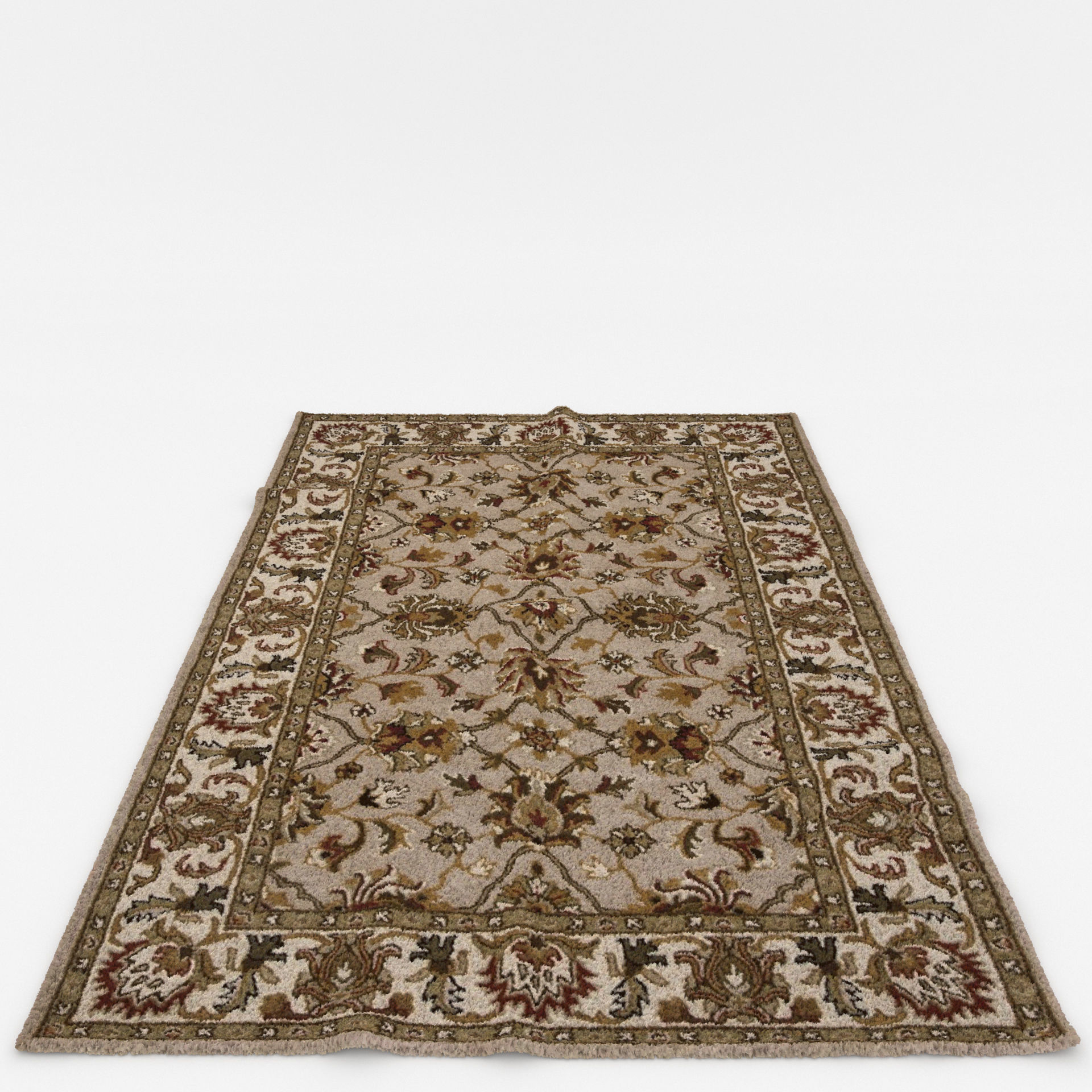 Rugs No 845 Low-poly 3D model_9