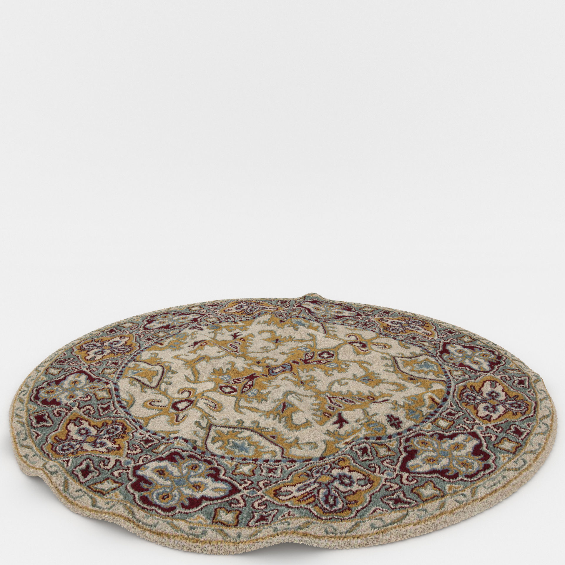 Rugs No 845 Low-poly 3D model_7