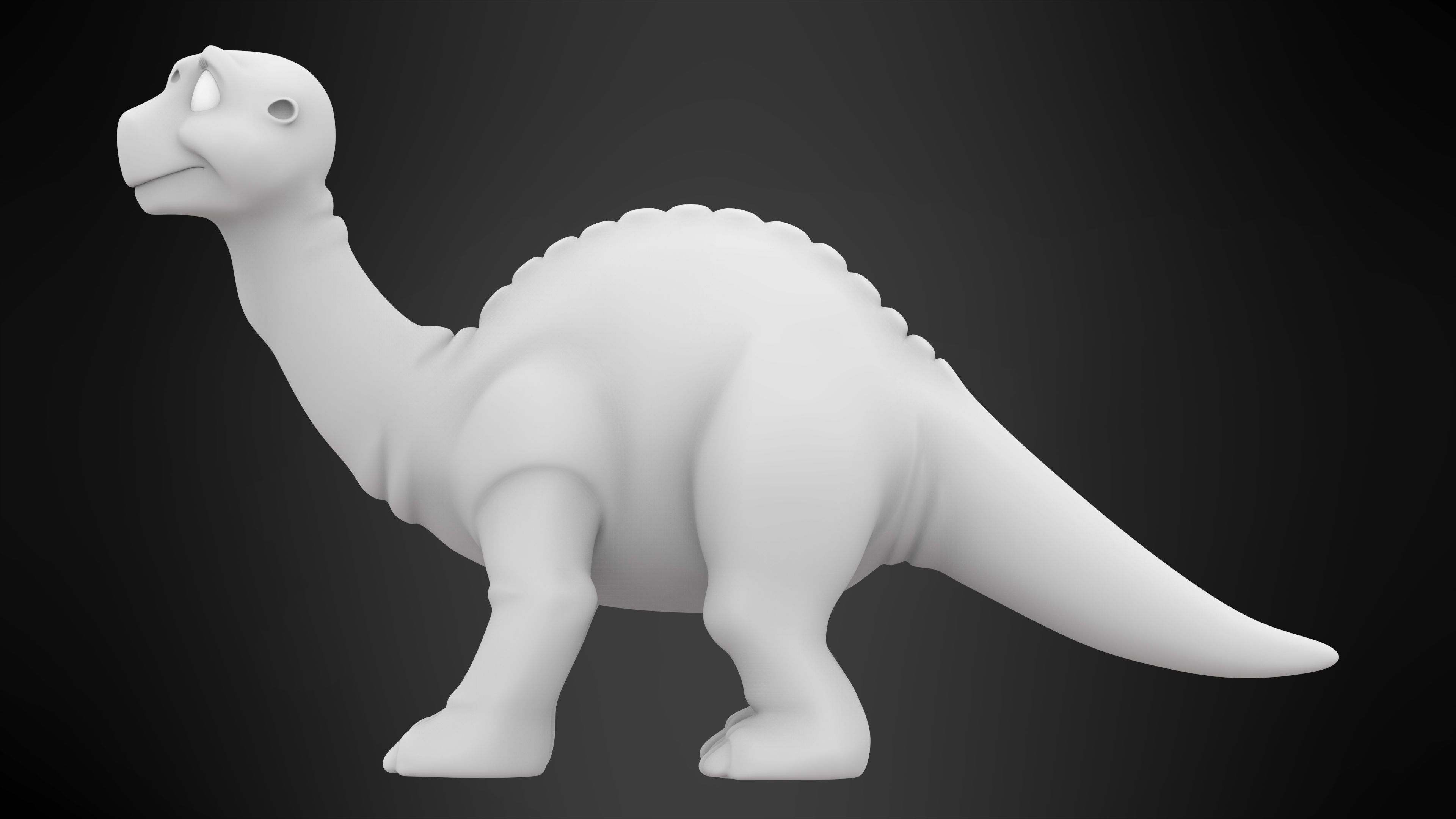 Ali Longneck 3D model_7