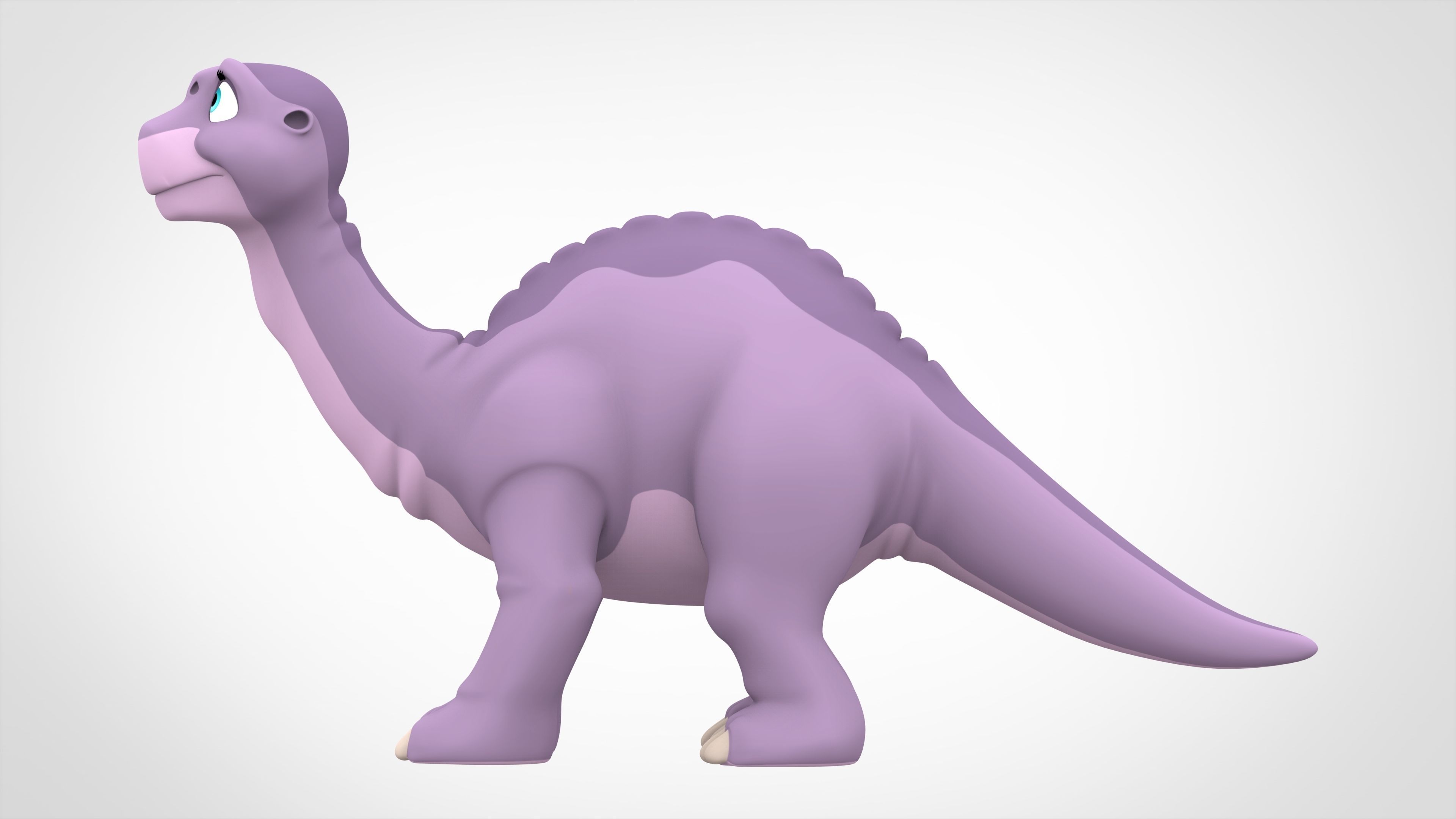 Ali Longneck 3D model_2