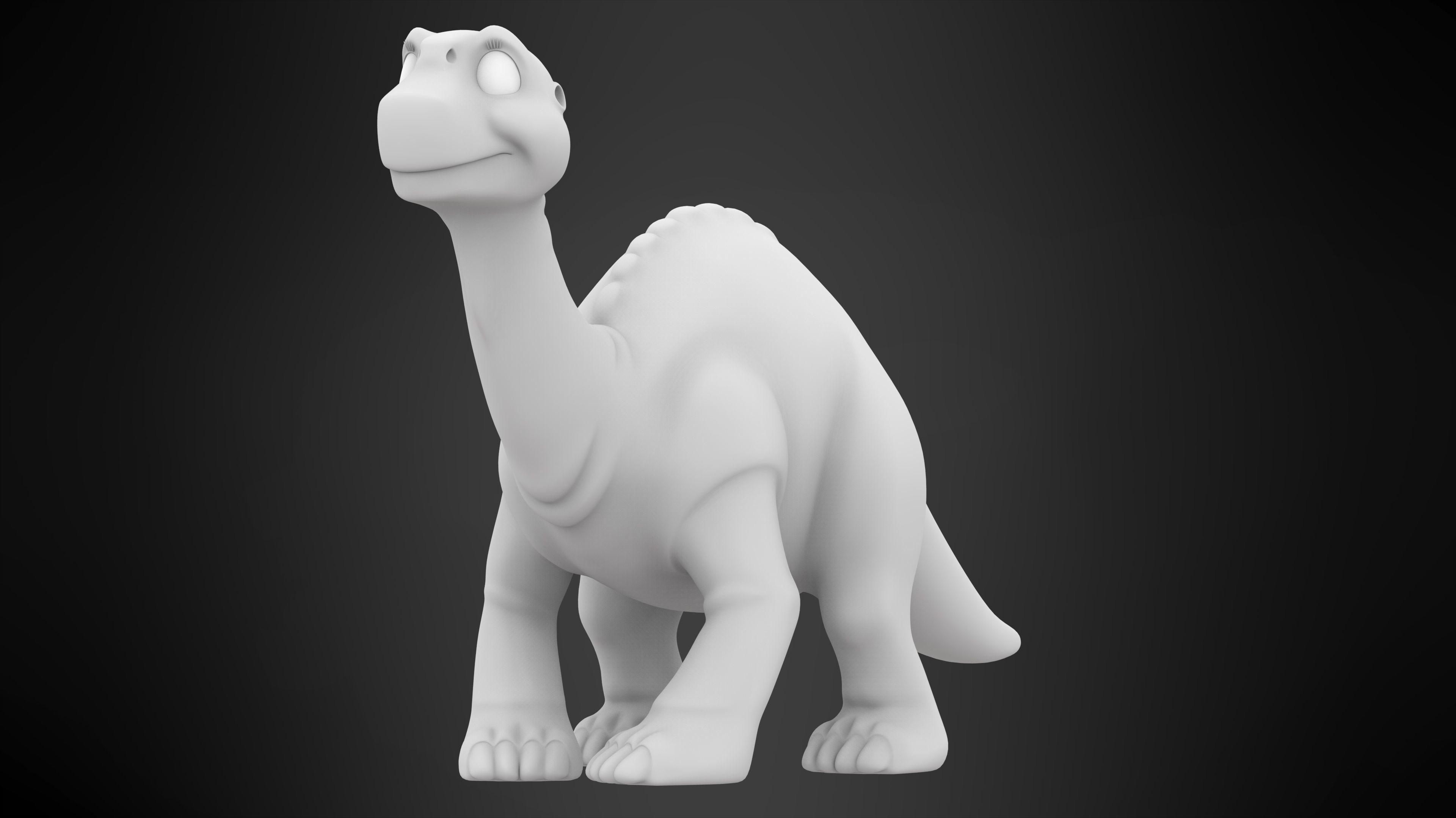 Ali Longneck 3D model_5