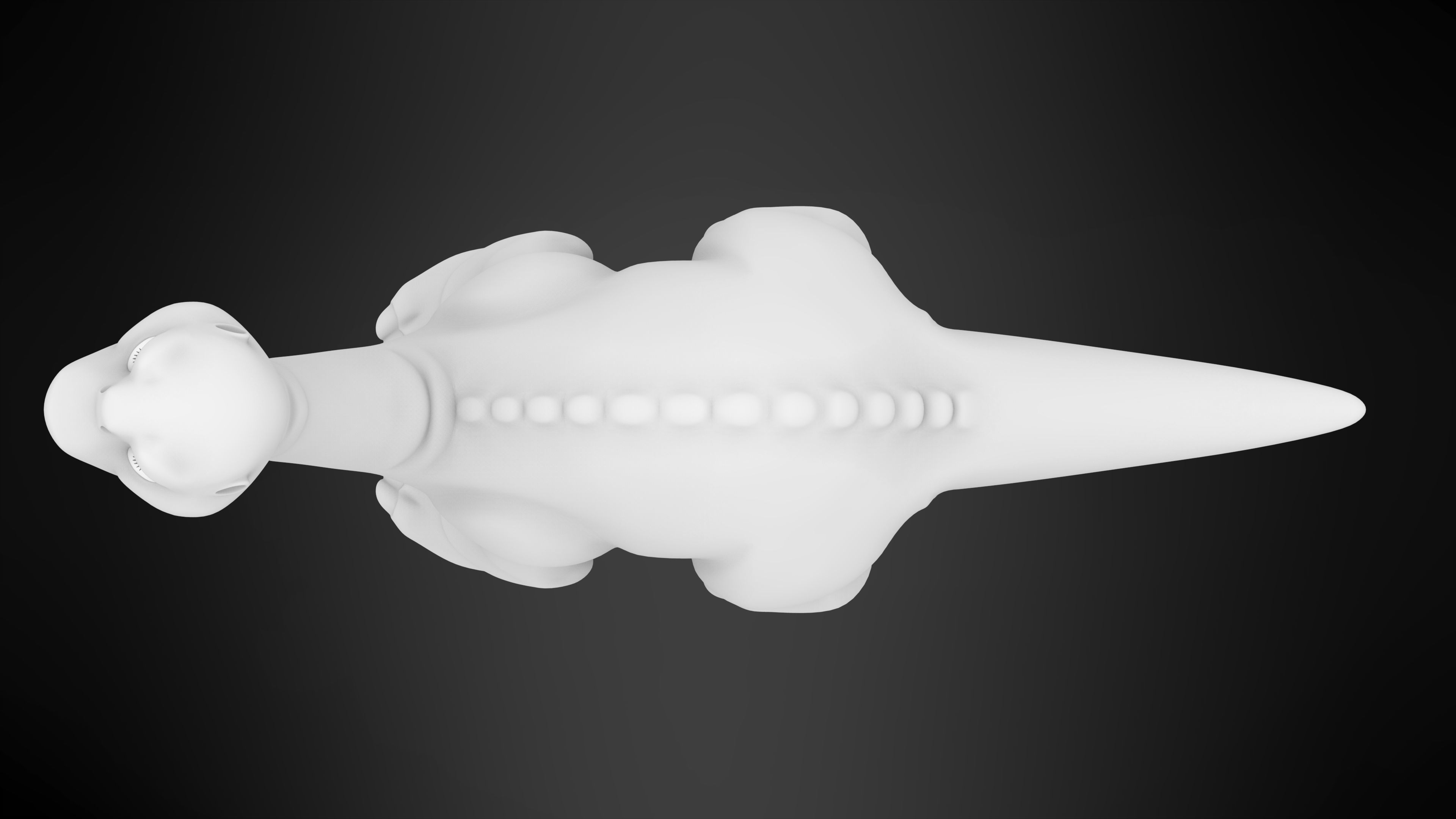 Ali Longneck 3D model_9