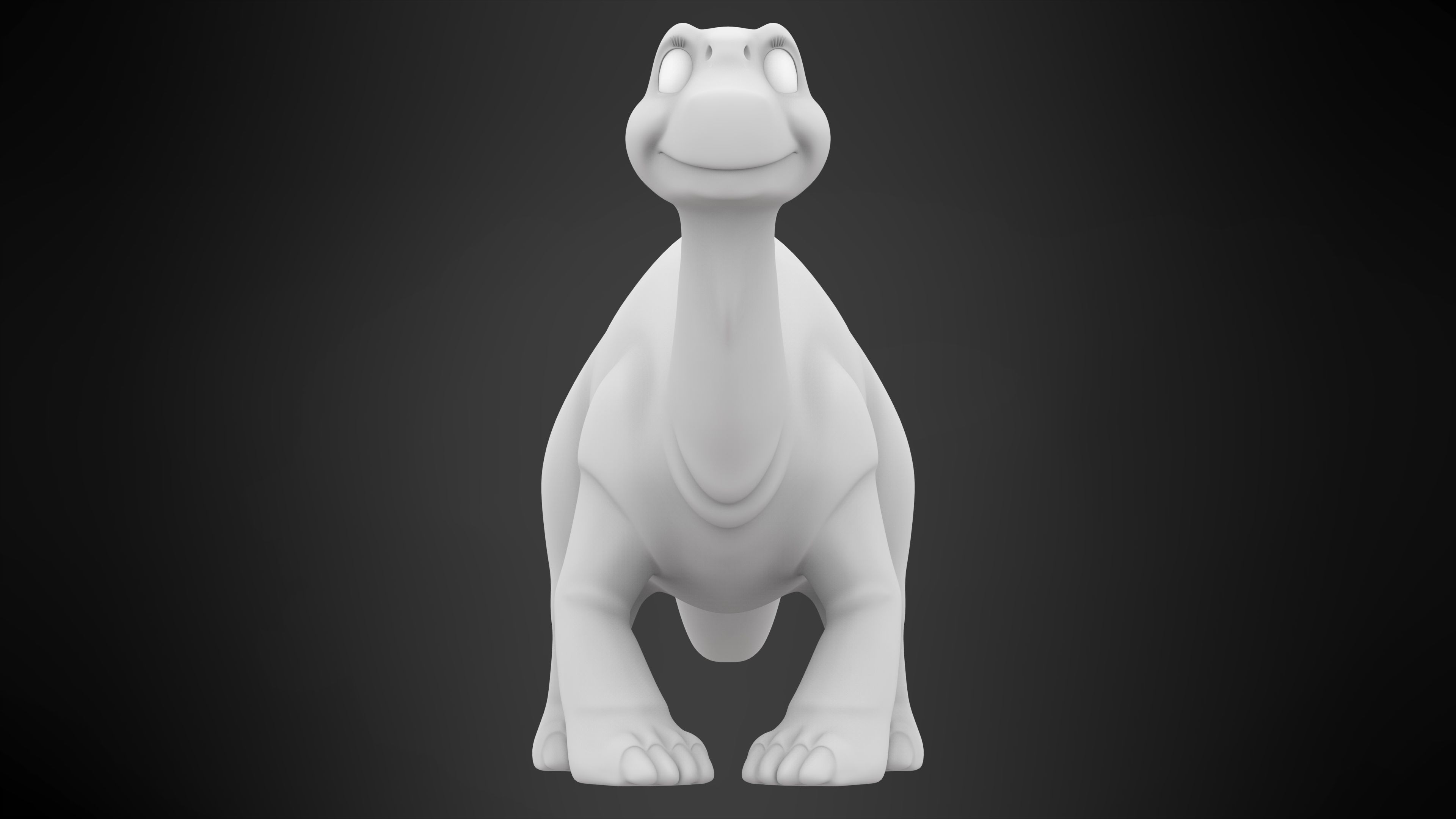 Ali Longneck 3D model_6