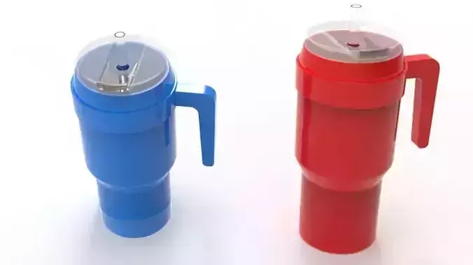 40oz Tumbler with handle