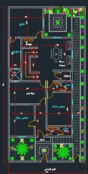 Filla modern house in abu dhabi 3D model_1