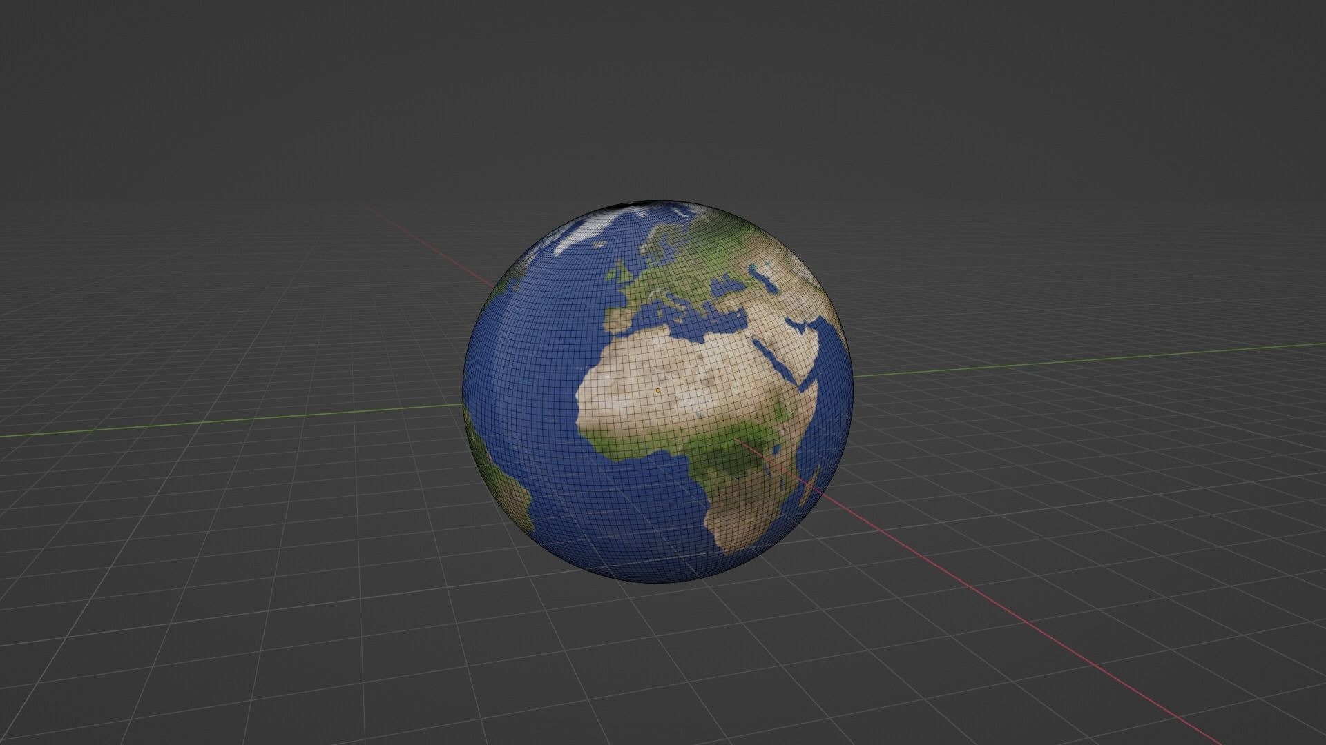 Planet Earth Low-poly 3D model_7