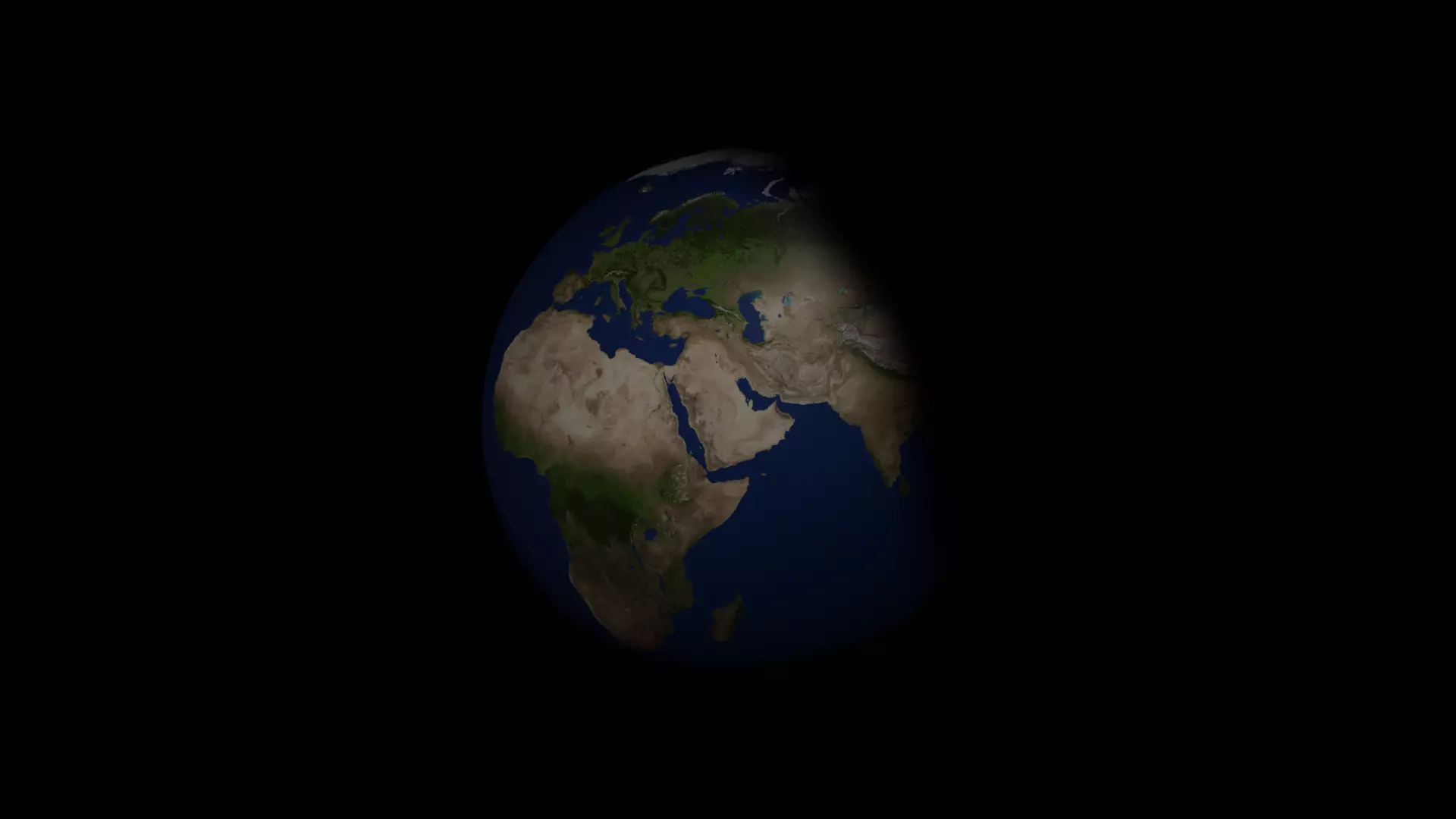 Planet Earth Low-poly 3D model_0