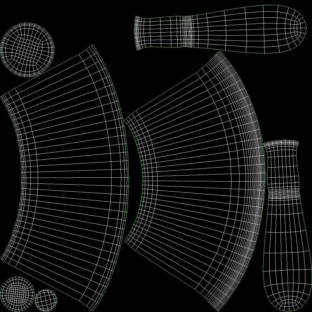 Mortar And Pestle Low-poly 3D model_19