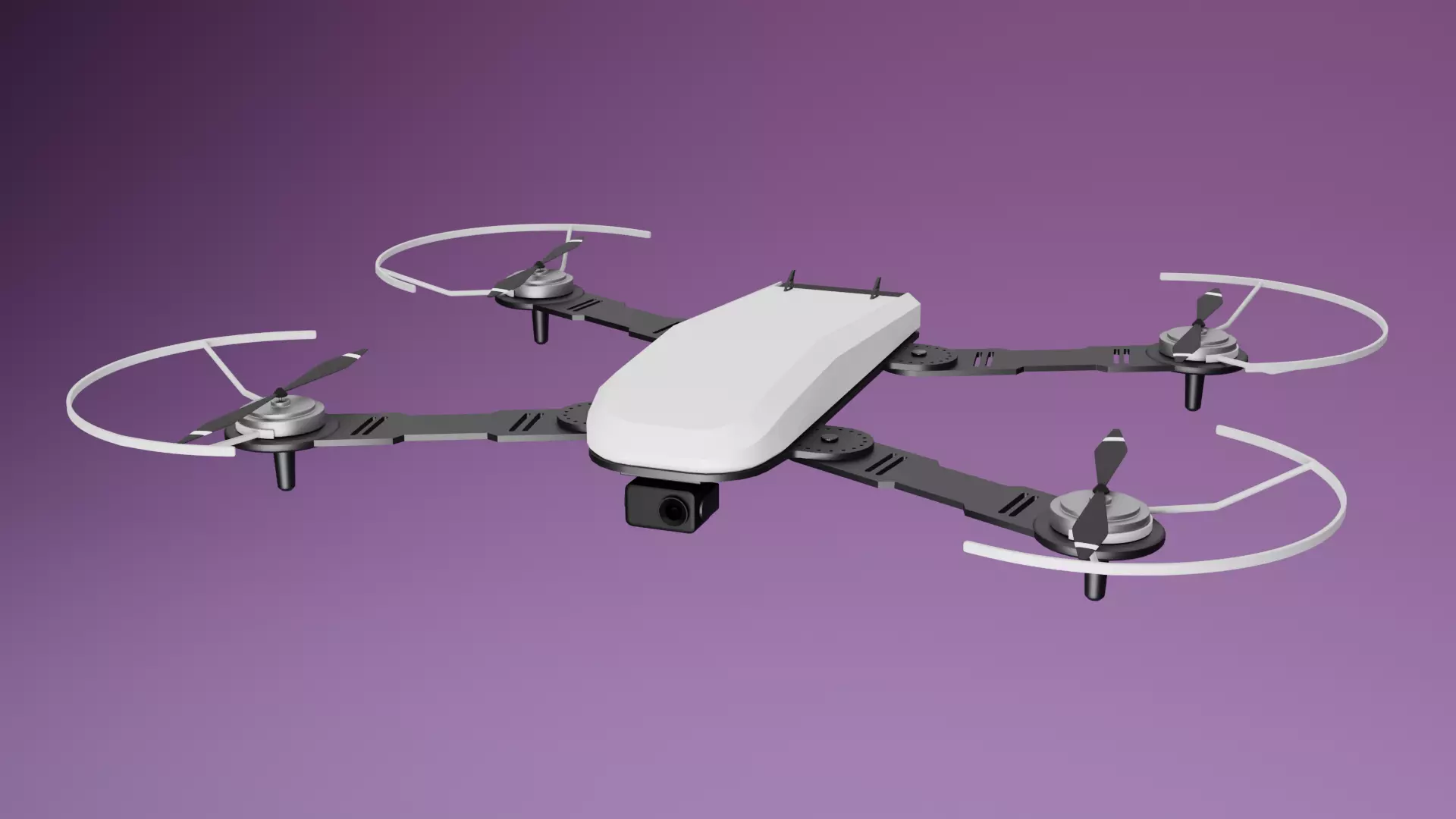 Drone Concept 3d Model Free 3D model