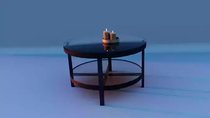 small table Free 3D model