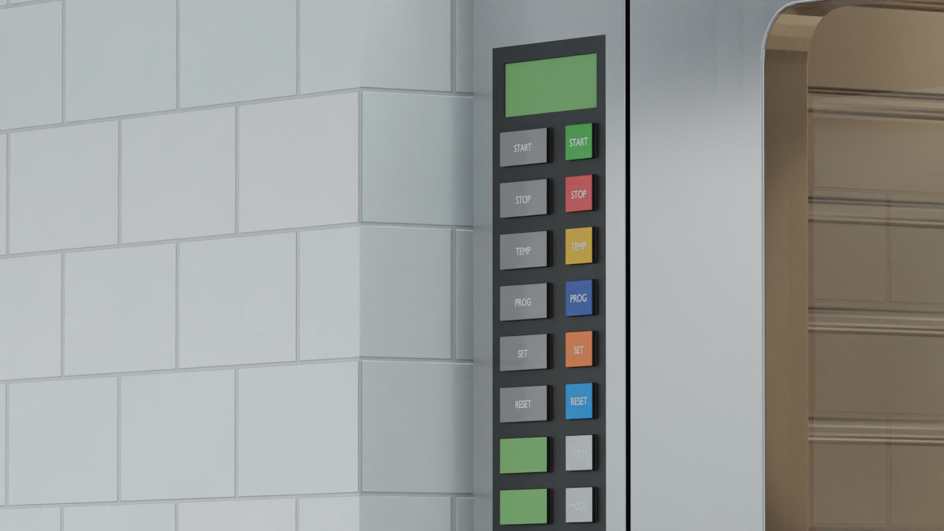 Industrial Kitchen 3D model_9