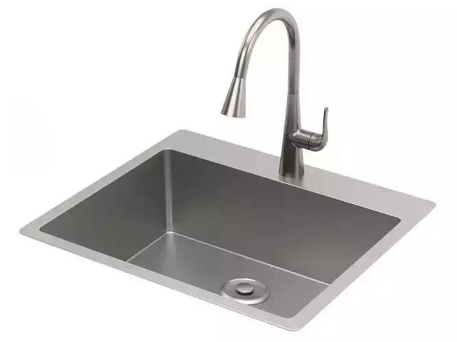 ELKAY ECTSR25229TFGB- Kitchen sink