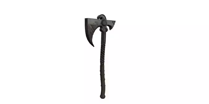 Axe 3d model lord of rings