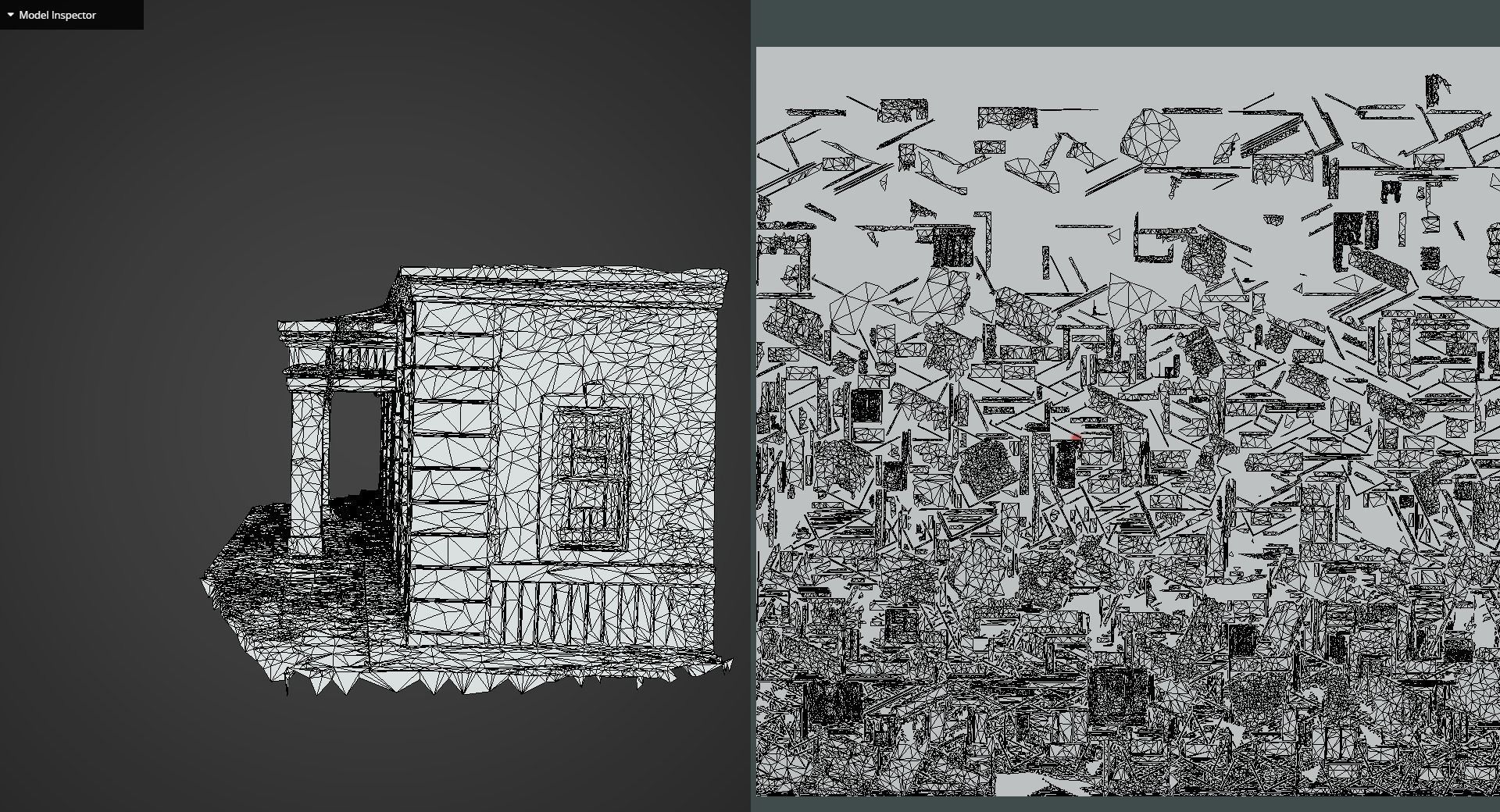 Grey Wall Building 3D model_14