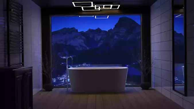 Modern bathroom