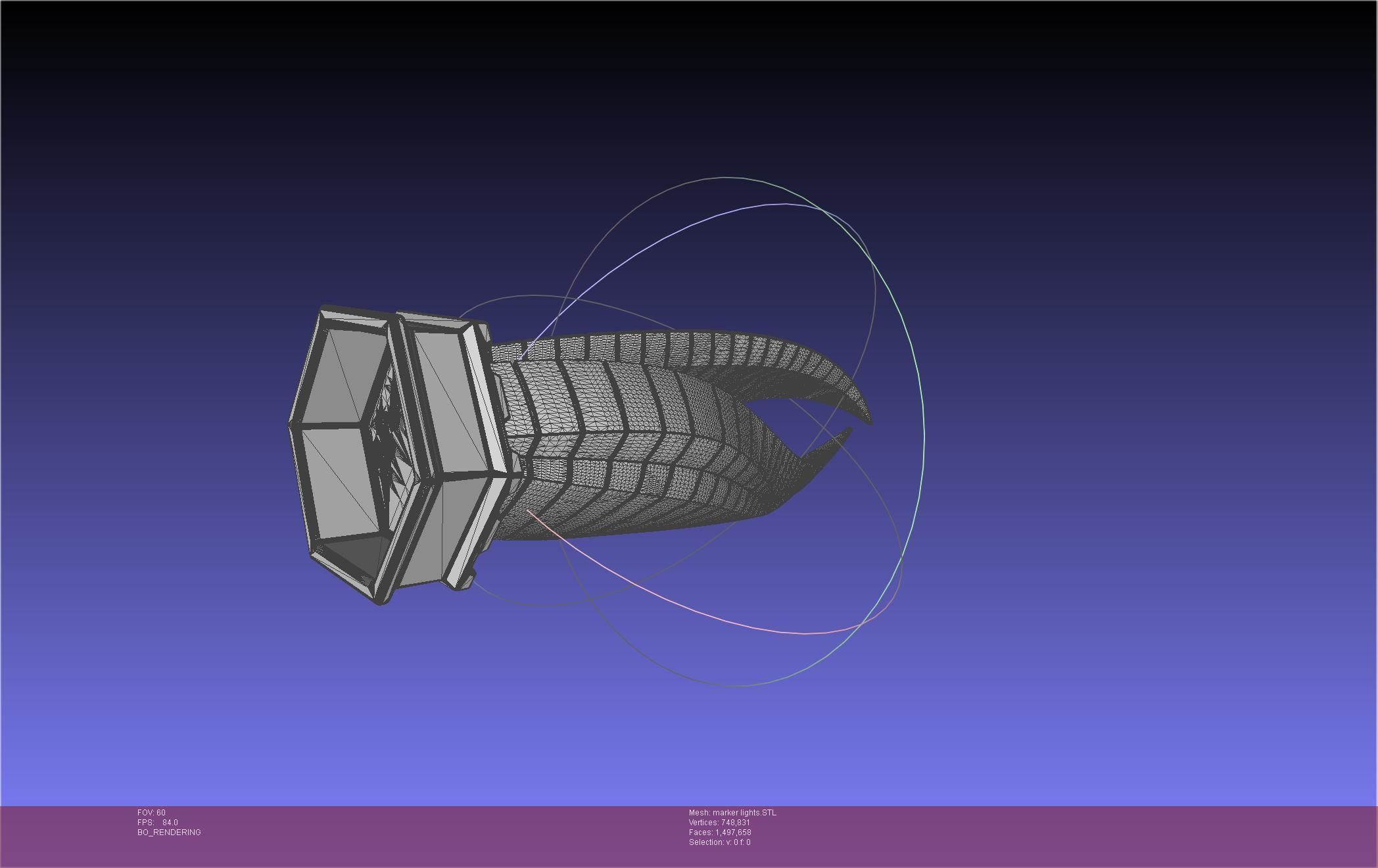 Dead Space Marker Printable Desk Or Lamp Model 3D print model_60