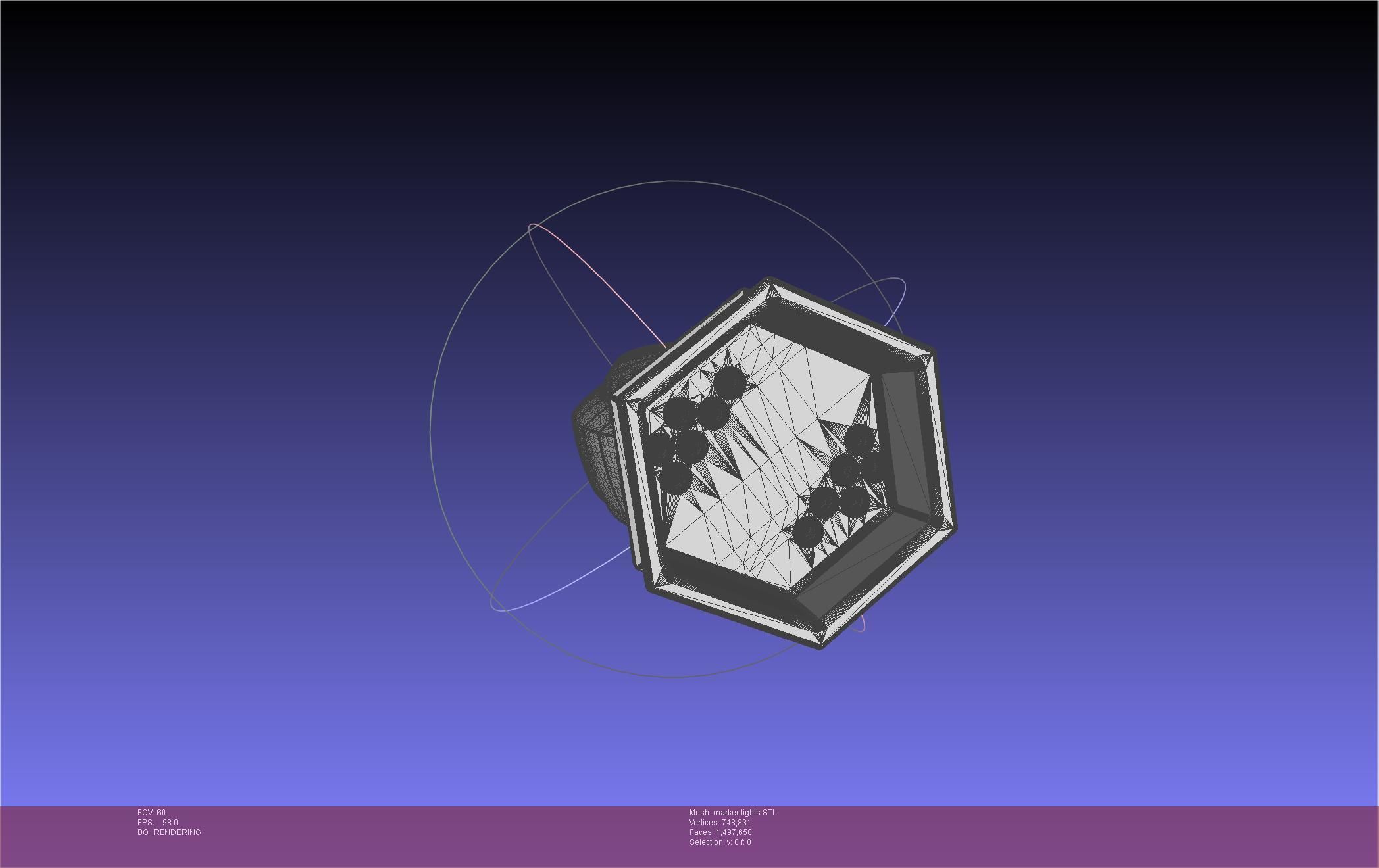 Dead Space Marker Printable Desk Or Lamp Model 3D print model_66