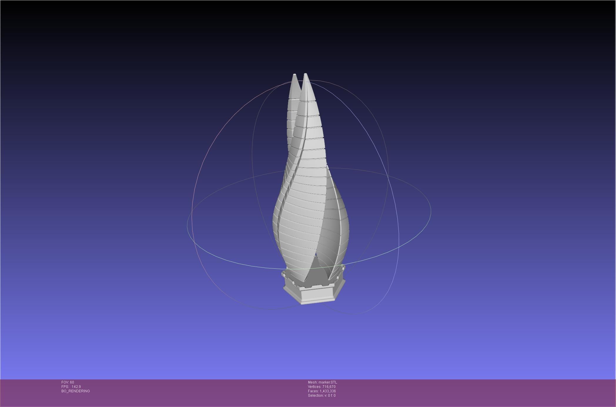 Dead Space Marker Printable Desk Or Lamp Model 3D print model_32