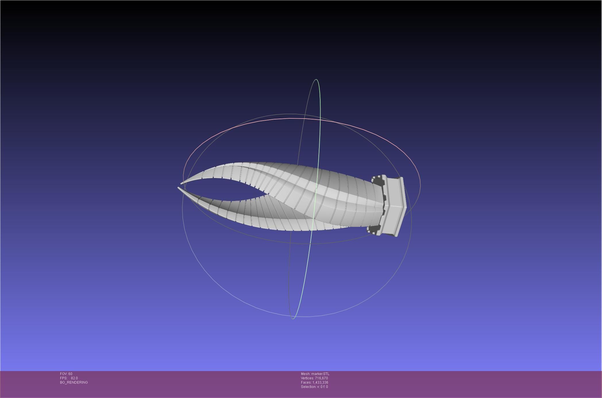 Dead Space Marker Printable Desk Or Lamp Model 3D print model_28