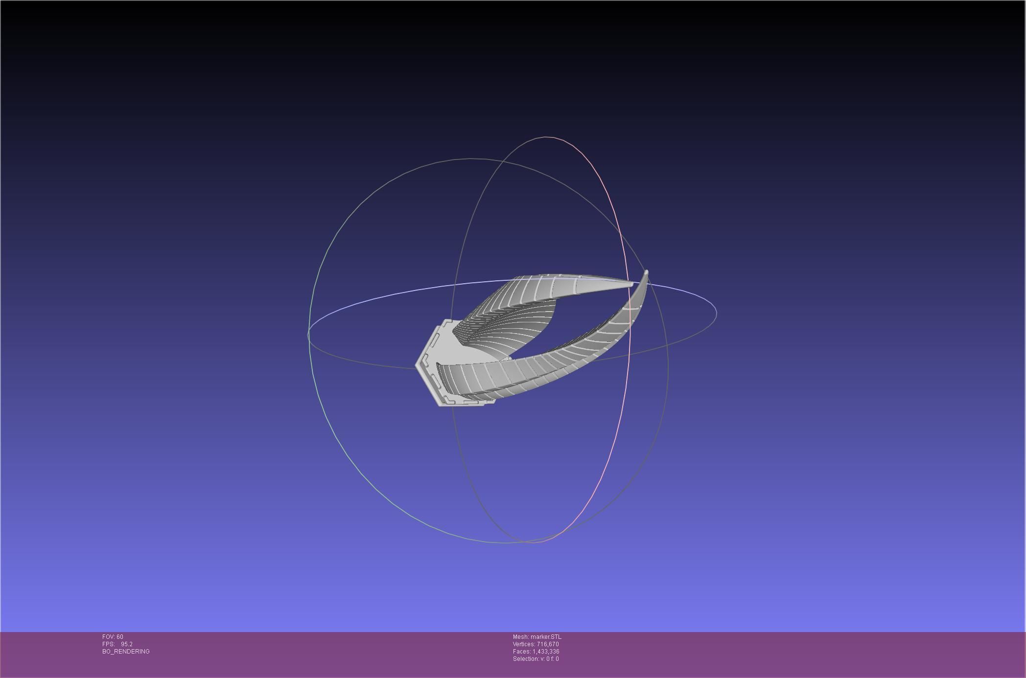 Dead Space Marker Printable Desk Or Lamp Model 3D print model_33