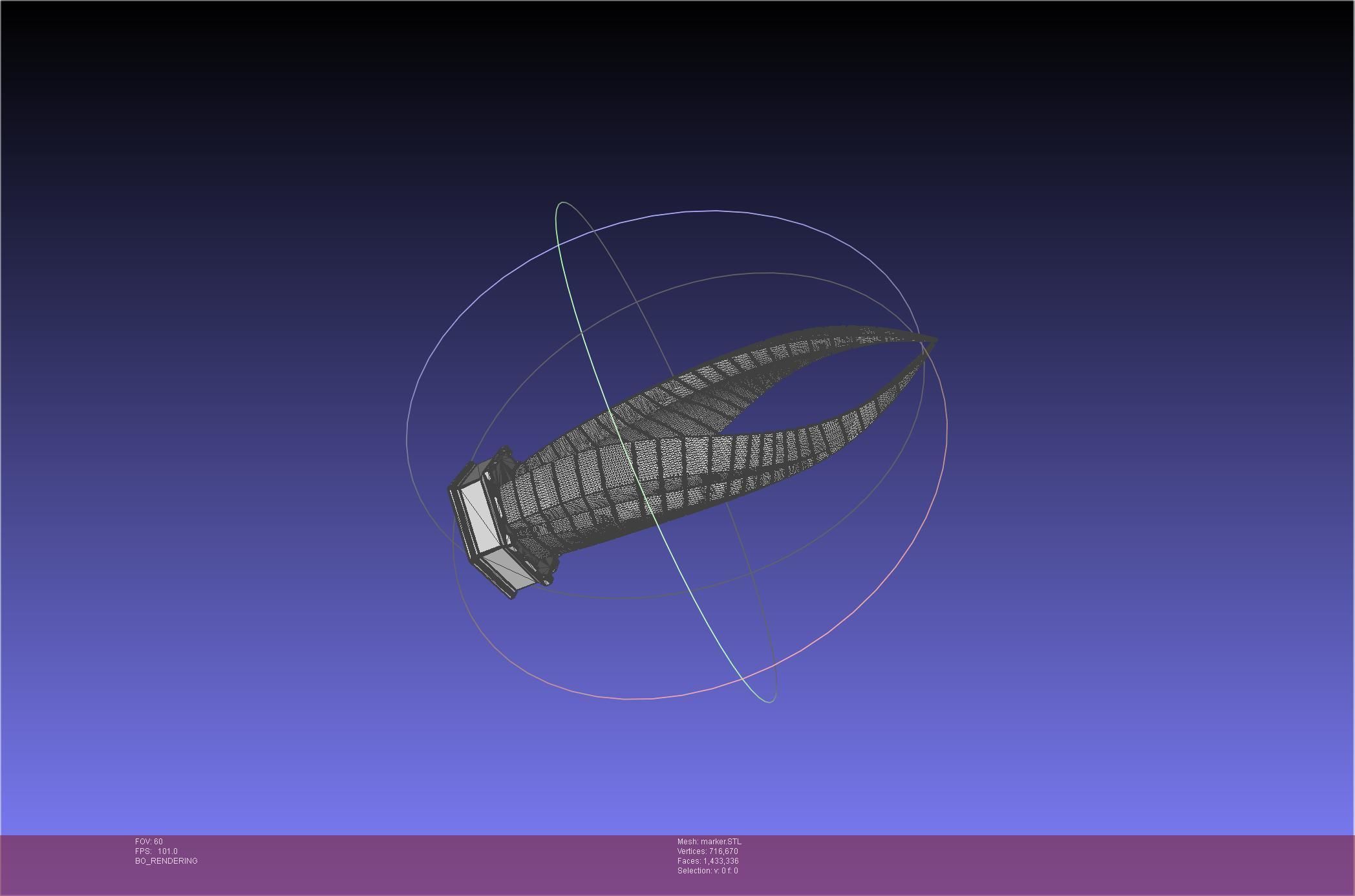 Dead Space Marker Printable Desk Or Lamp Model 3D print model_34