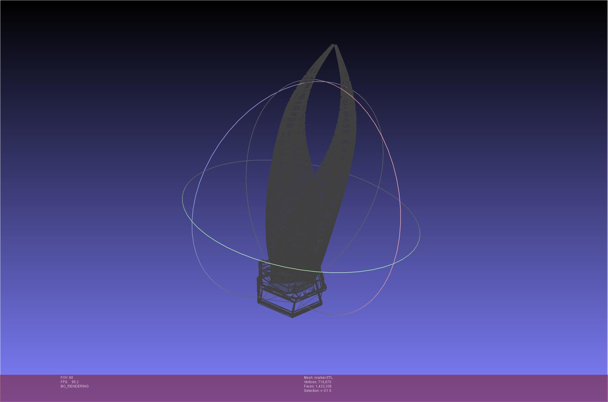 Dead Space Marker Printable Desk Or Lamp Model 3D print model_40