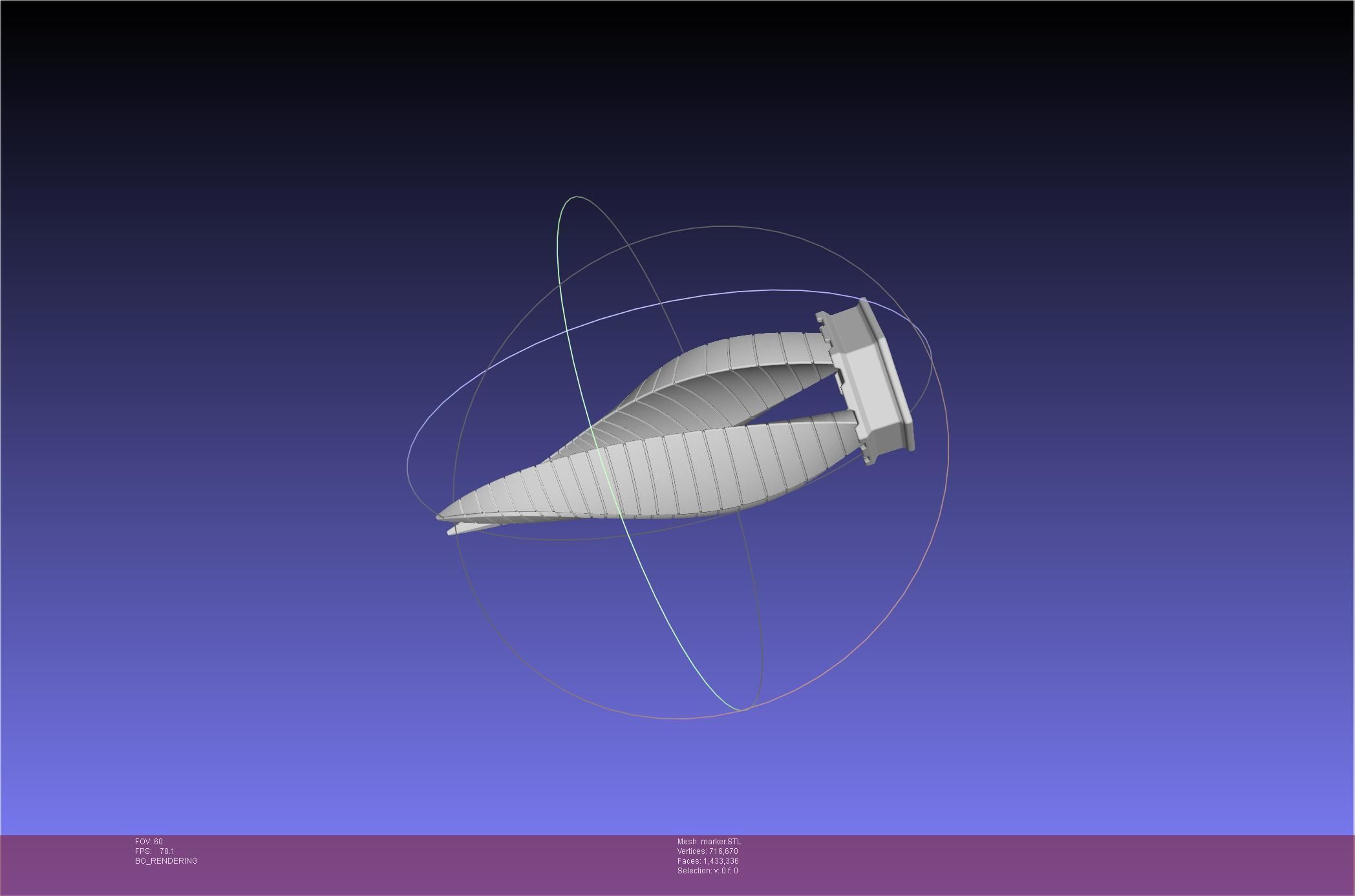 Dead Space Marker Printable Desk Or Lamp Model 3D print model_16