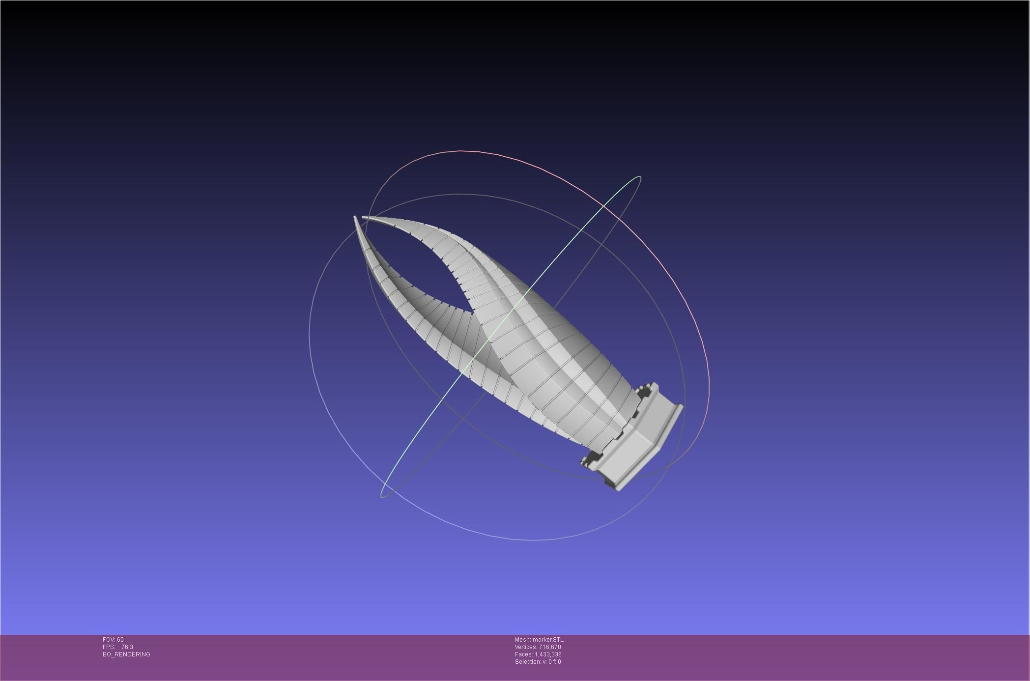 Dead Space Marker Printable Desk Or Lamp Model 3D print model_13