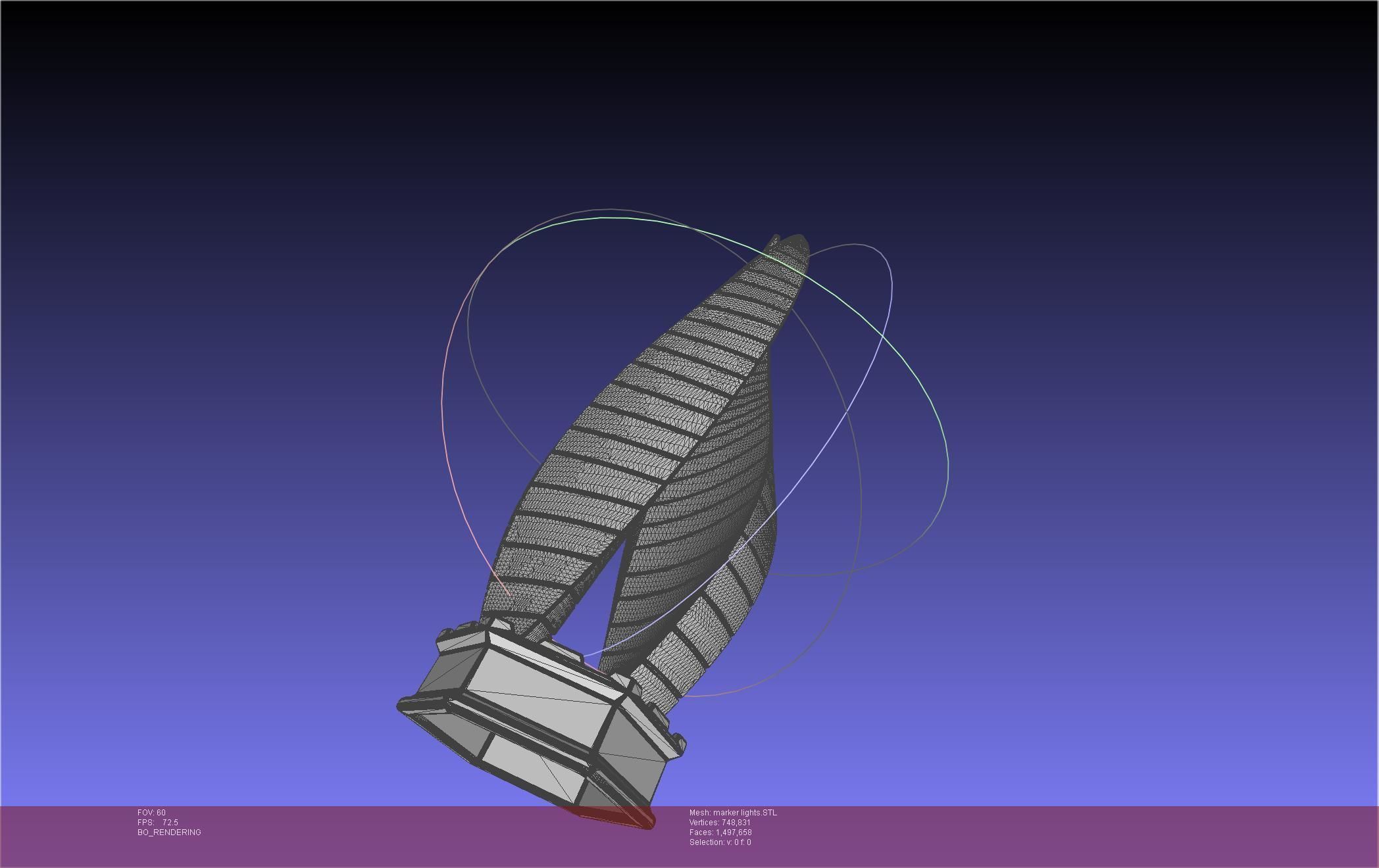 Dead Space Marker Printable Desk Or Lamp Model 3D print model_67