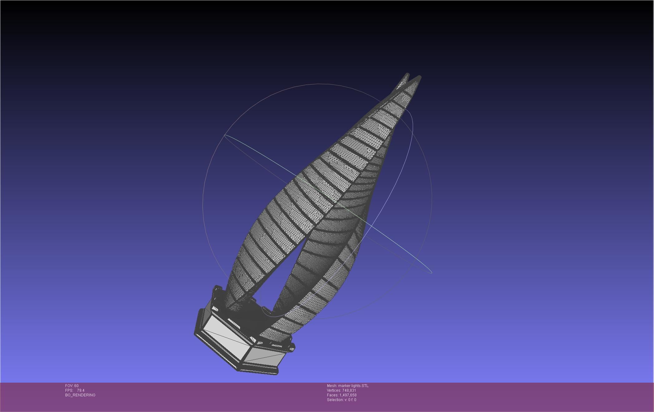 Dead Space Marker Printable Desk Or Lamp Model 3D print model_68